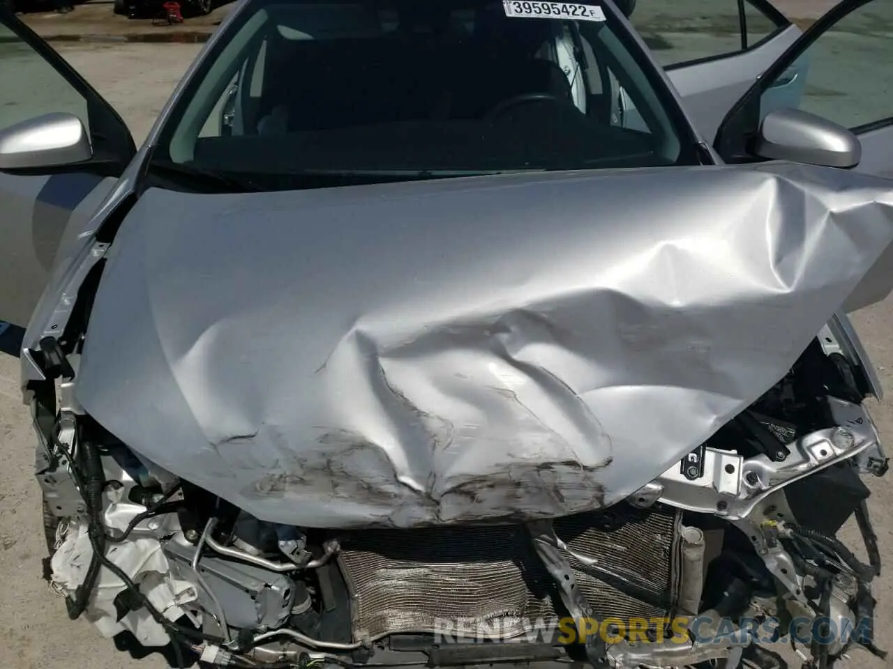 7 fotografías del automóvil dañado 2T1BURHE2KC230259 TOYOTA COROLLA 2019