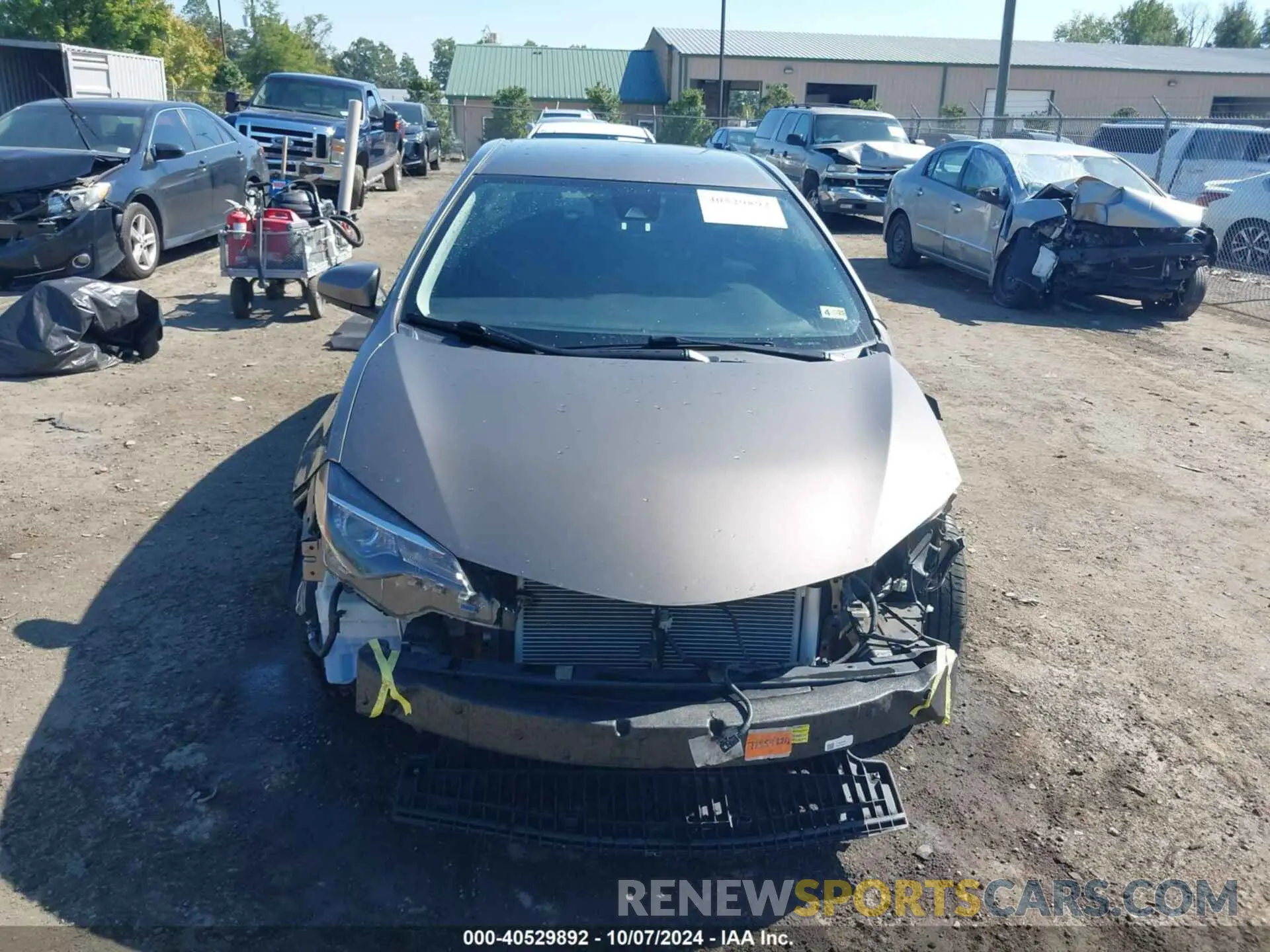 13 fotografías del automóvil dañado 2T1BURHE2KC241858 TOYOTA COROLLA 2019