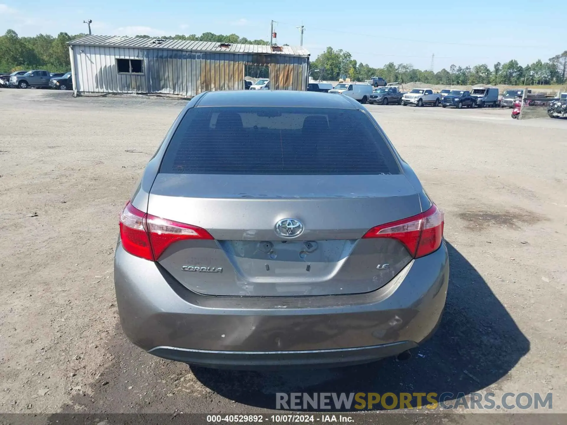 17 fotografías del automóvil dañado 2T1BURHE2KC241858 TOYOTA COROLLA 2019