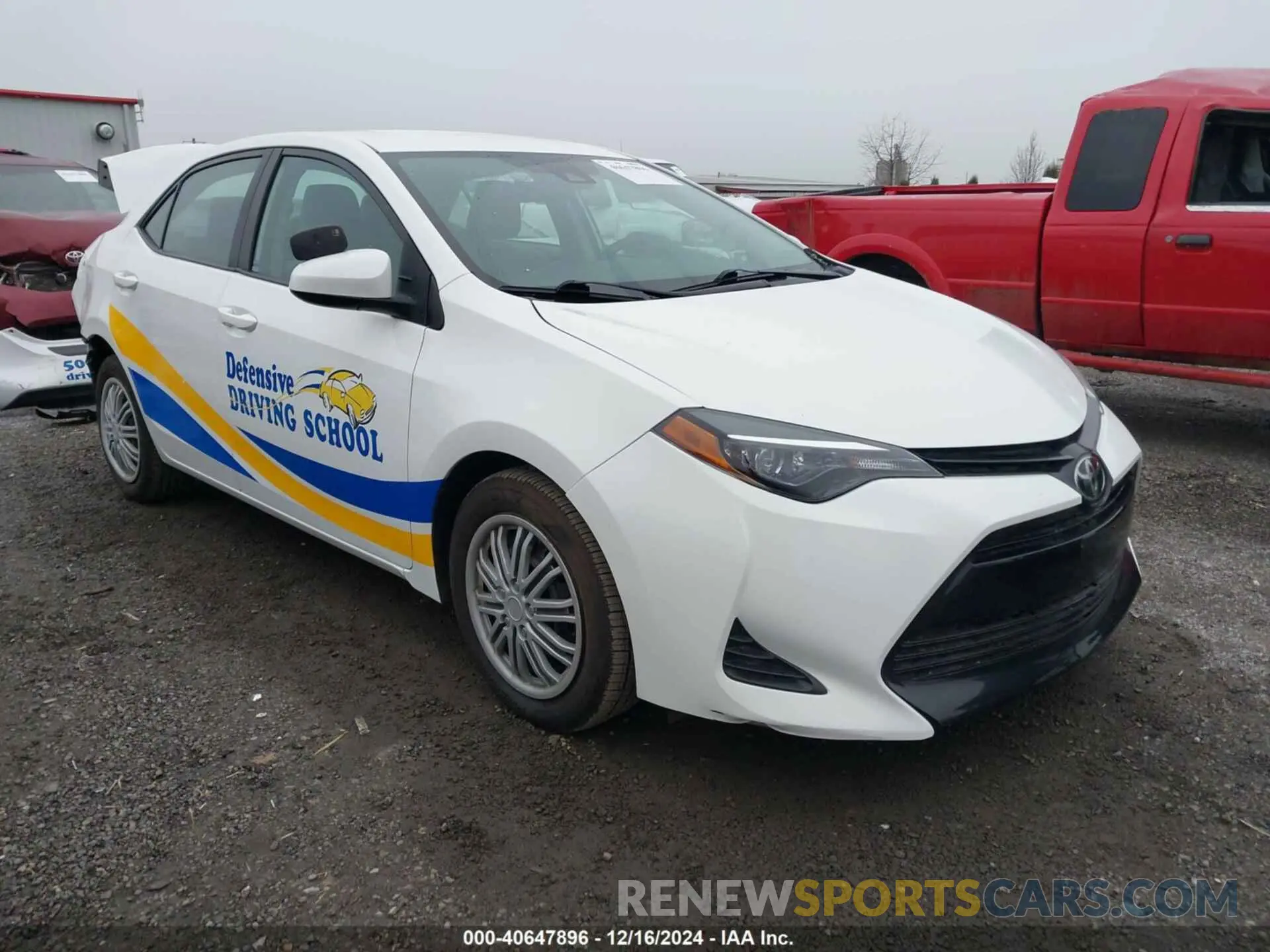 1 fotografías del automóvil dañado 2T1BURHE2KC246364 TOYOTA COROLLA 2019