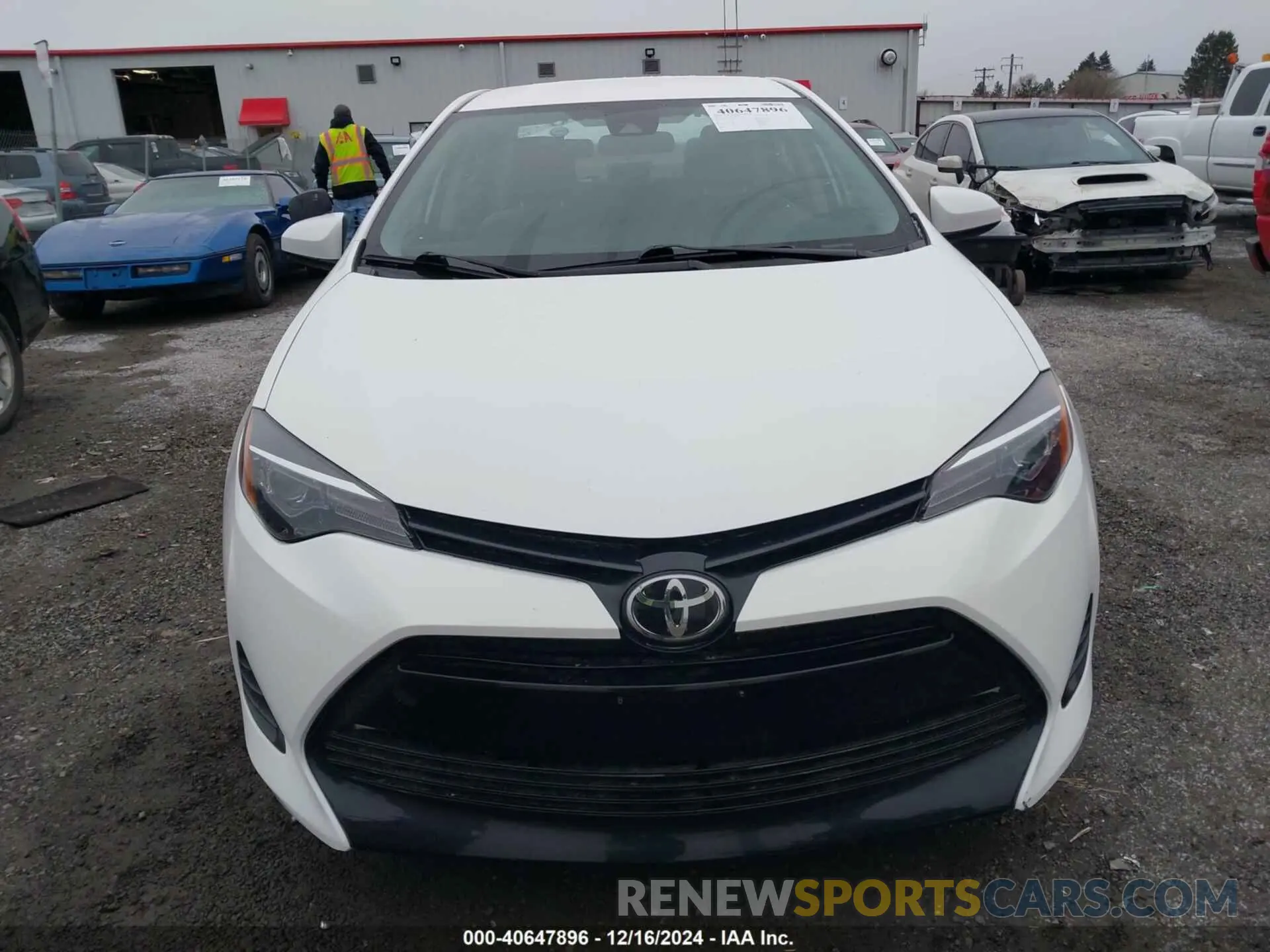 13 fotografías del automóvil dañado 2T1BURHE2KC246364 TOYOTA COROLLA 2019