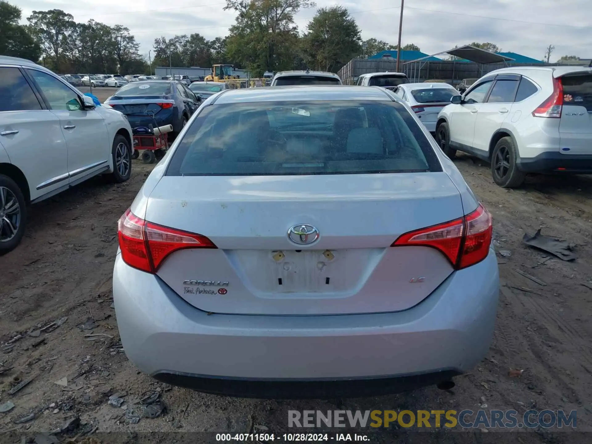 16 fotografías del automóvil dañado 2T1BURHE3KC136228 TOYOTA COROLLA 2019