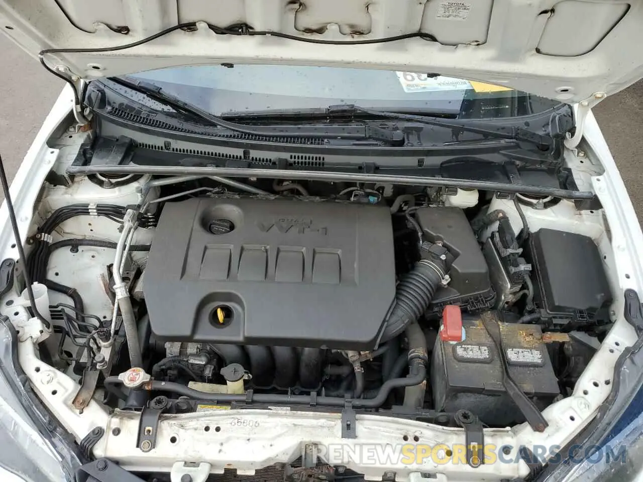 11 fotografías del automóvil dañado 2T1BURHE3KC137623 TOYOTA COROLLA 2019