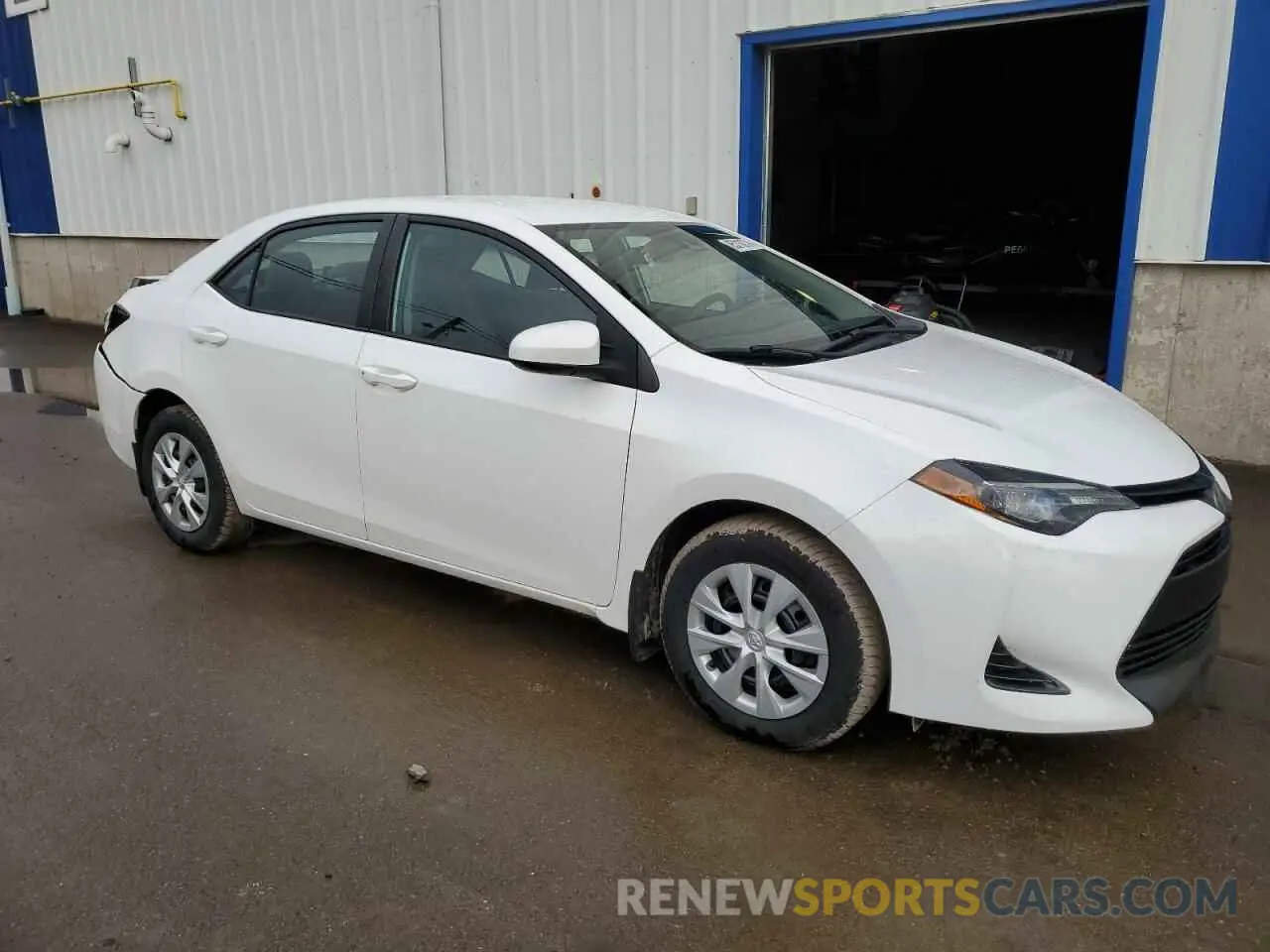 4 fotografías del automóvil dañado 2T1BURHE3KC137623 TOYOTA COROLLA 2019