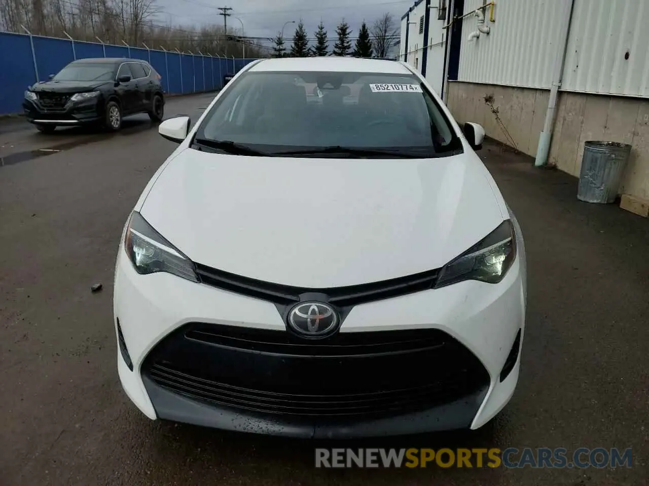 5 fotografías del automóvil dañado 2T1BURHE3KC137623 TOYOTA COROLLA 2019