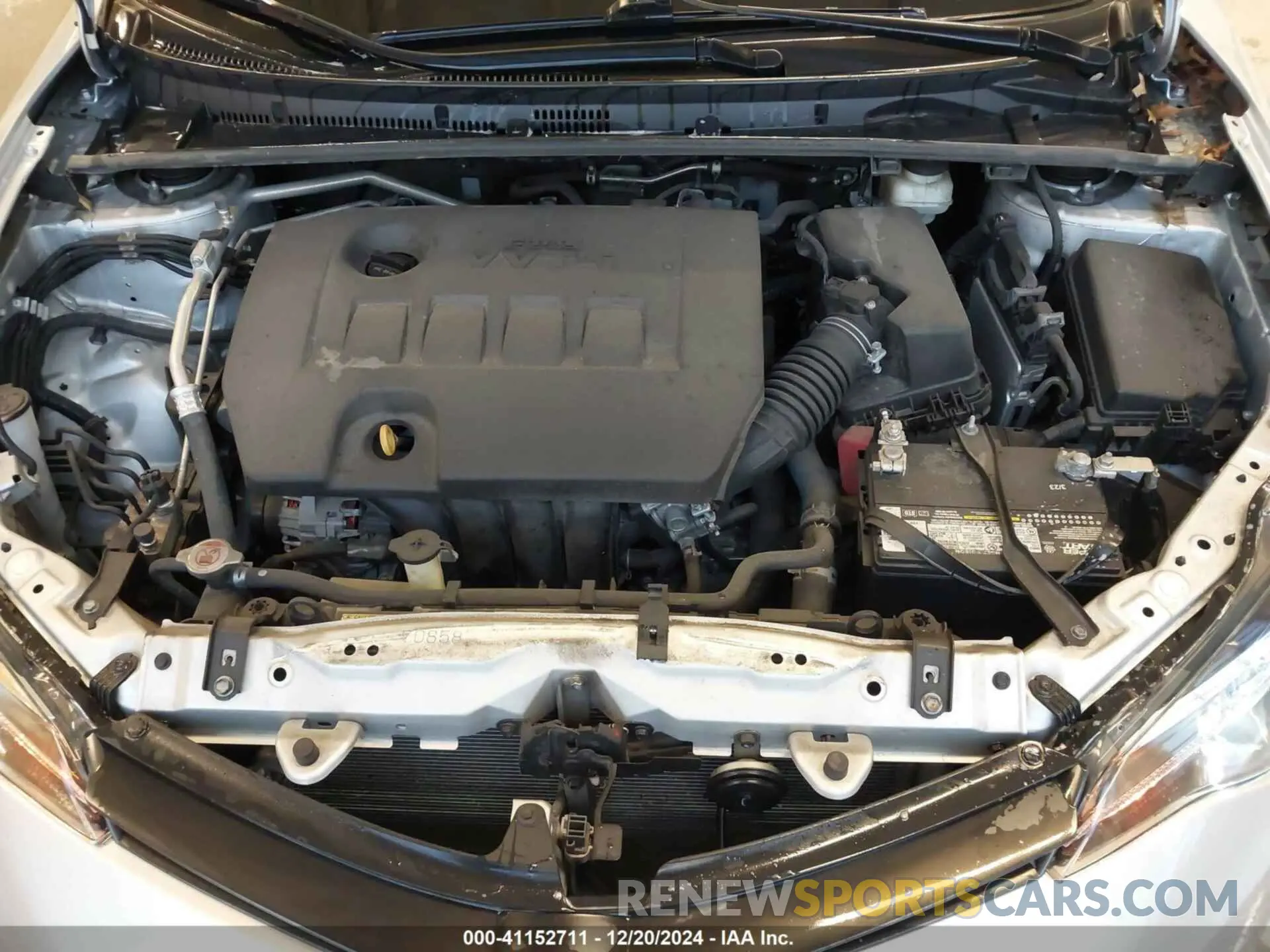 10 fotografías del automóvil dañado 2T1BURHE3KC142675 TOYOTA COROLLA 2019
