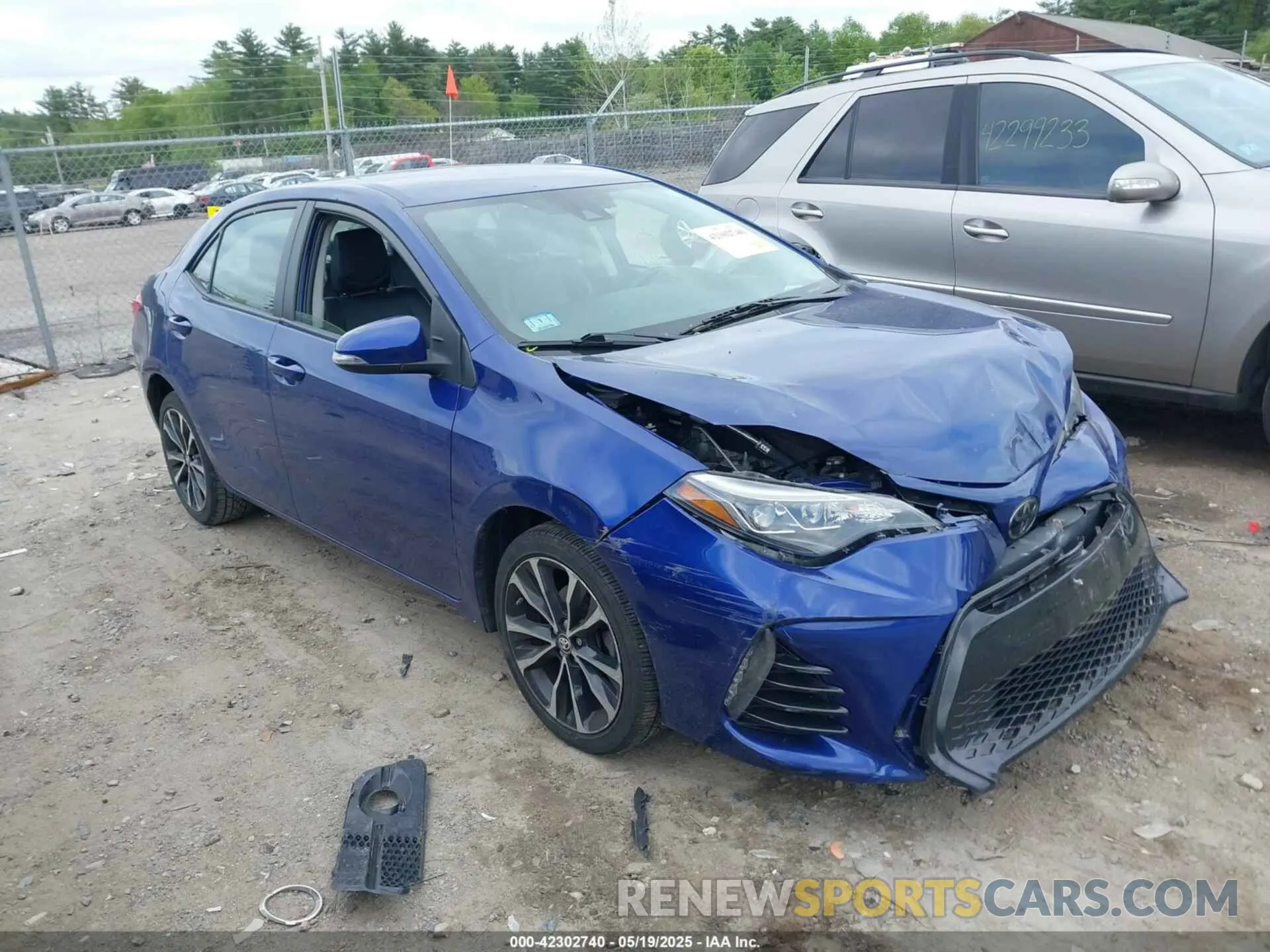1 fotografías del automóvil dañado 2T1BURHE3KC142871 TOYOTA COROLLA 2019