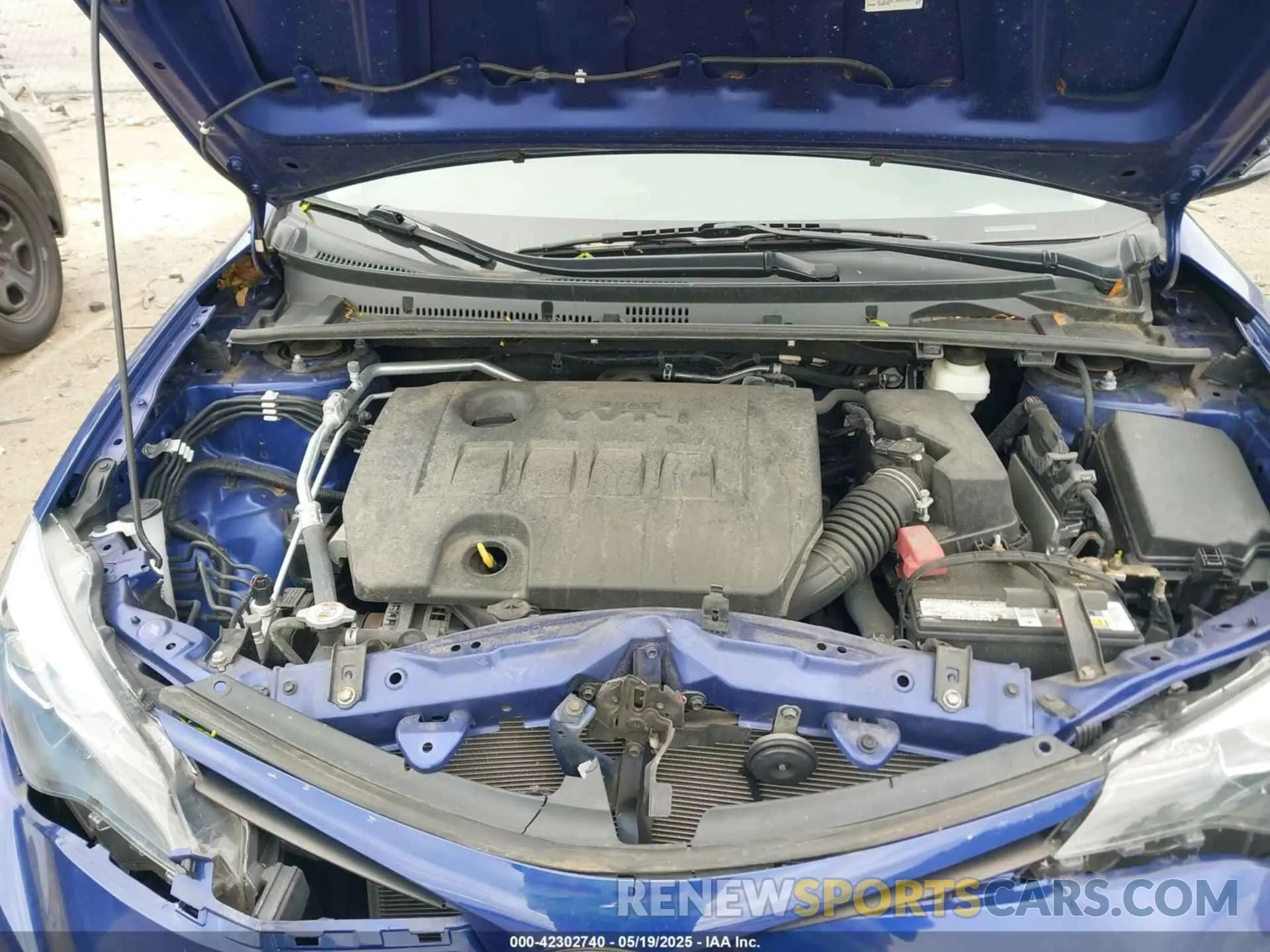 10 fotografías del automóvil dañado 2T1BURHE3KC142871 TOYOTA COROLLA 2019