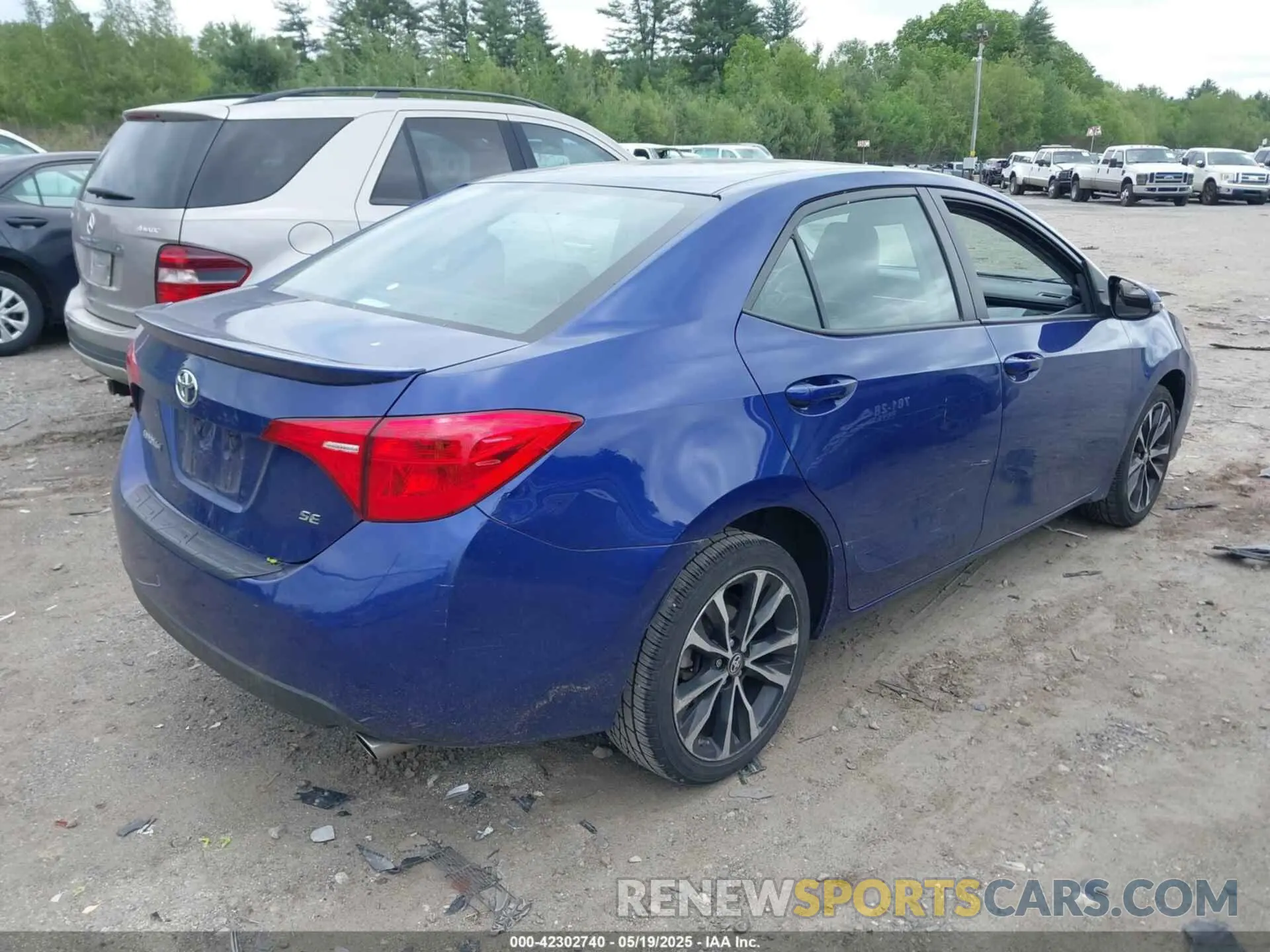 4 fotografías del automóvil dañado 2T1BURHE3KC142871 TOYOTA COROLLA 2019