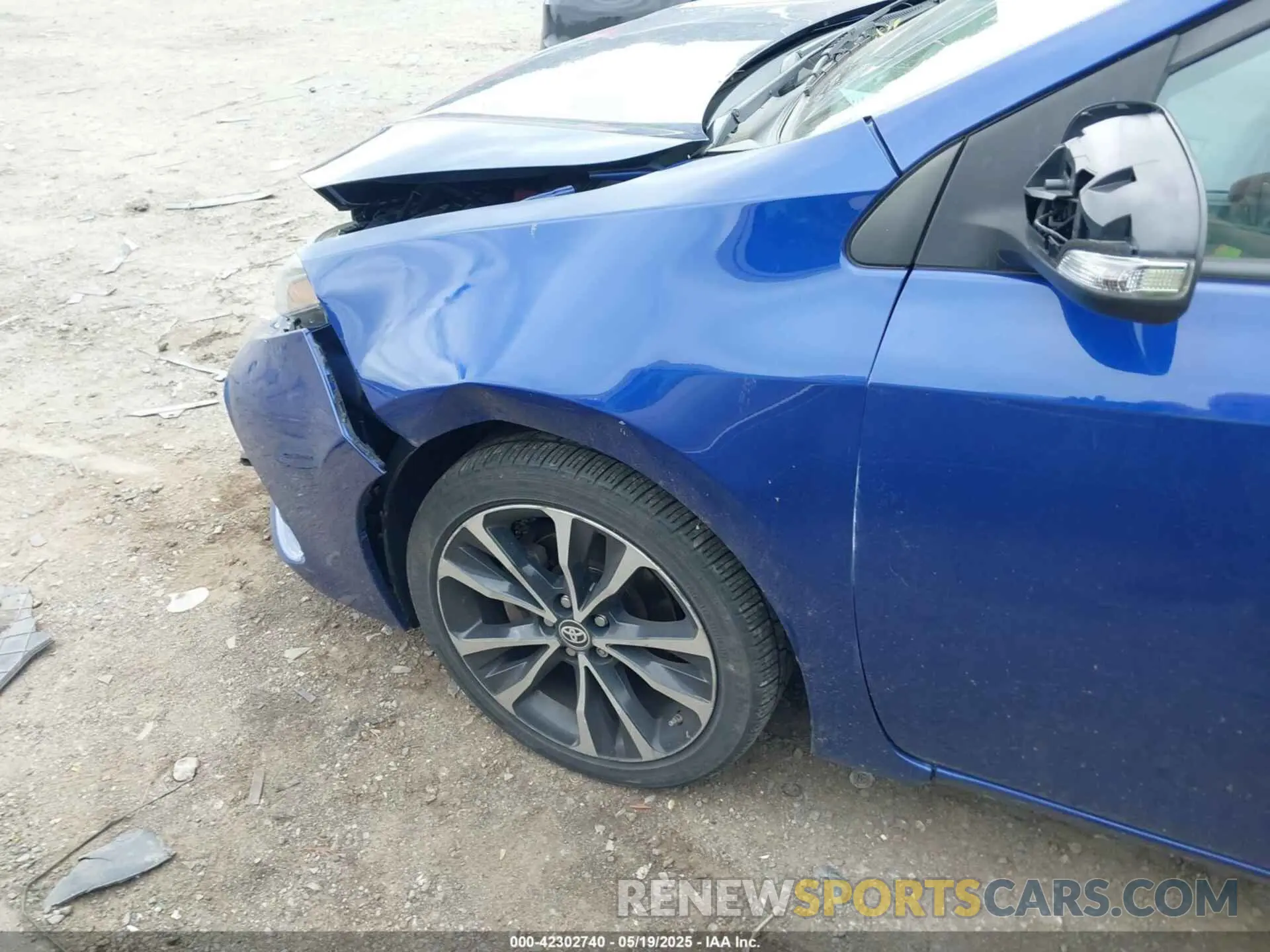6 fotografías del automóvil dañado 2T1BURHE3KC142871 TOYOTA COROLLA 2019