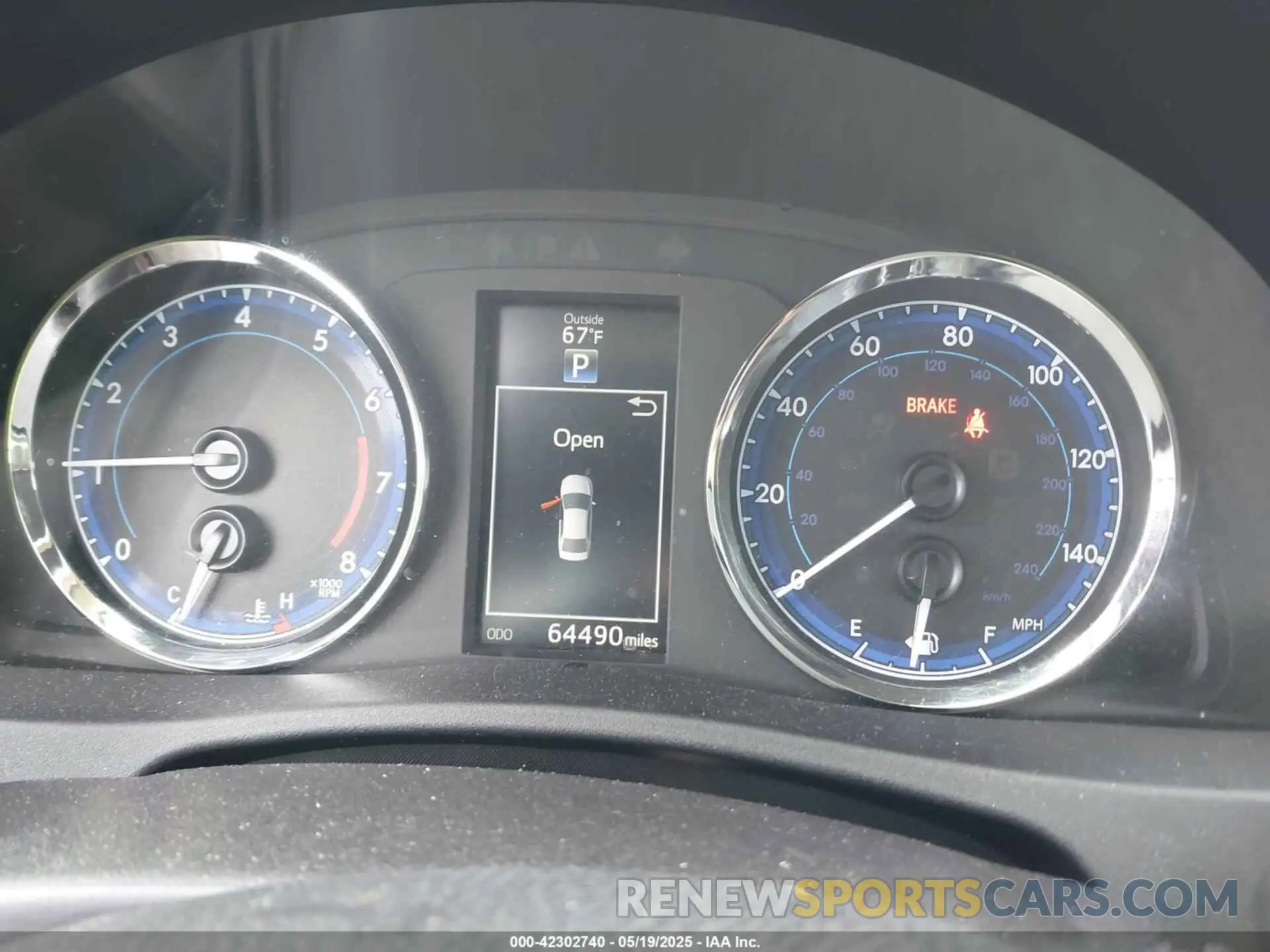 7 fotografías del automóvil dañado 2T1BURHE3KC142871 TOYOTA COROLLA 2019