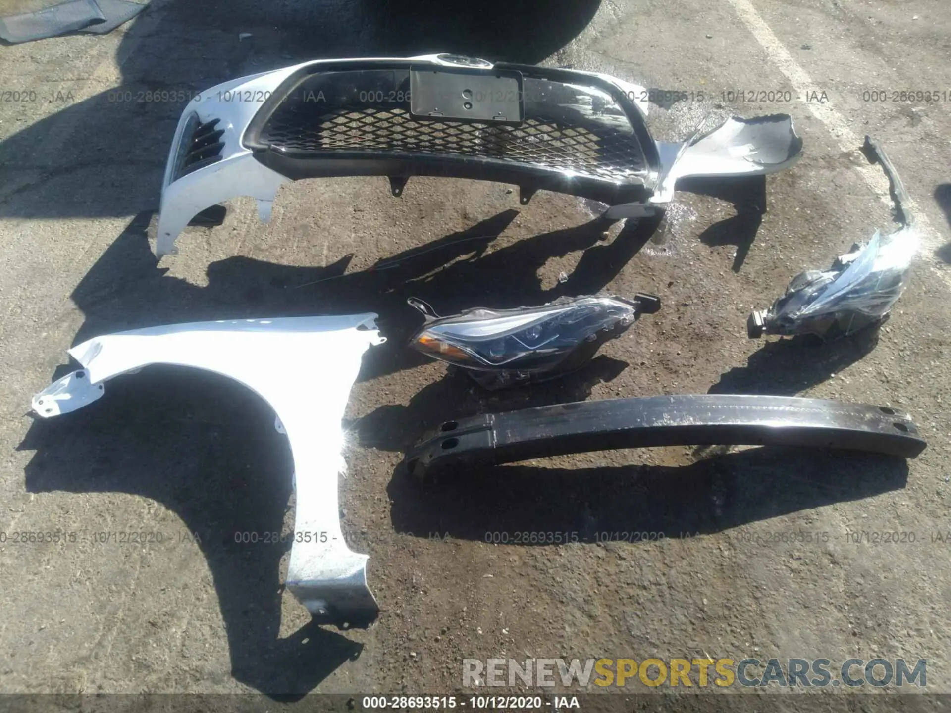 12 fotografías del automóvil dañado 2T1BURHE3KC147083 TOYOTA COROLLA 2019