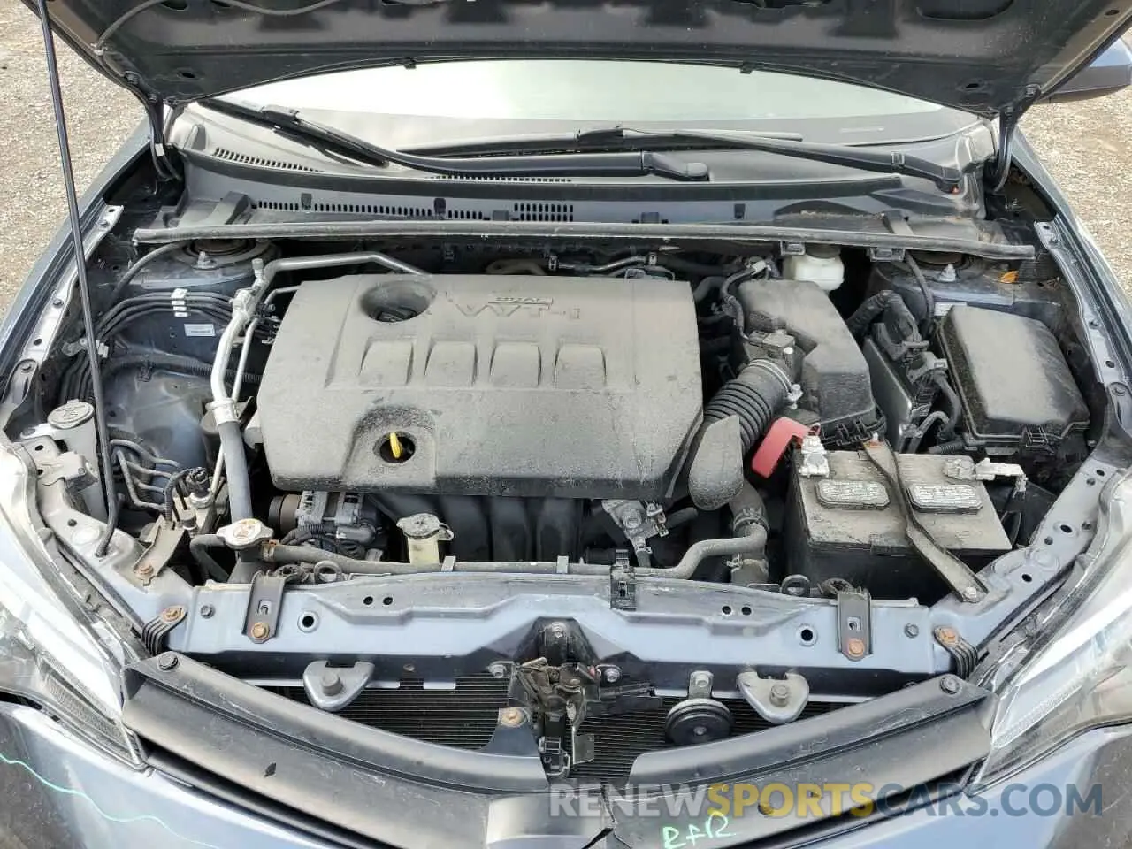 11 fotografías del automóvil dañado 2T1BURHE3KC148671 TOYOTA COROLLA 2019