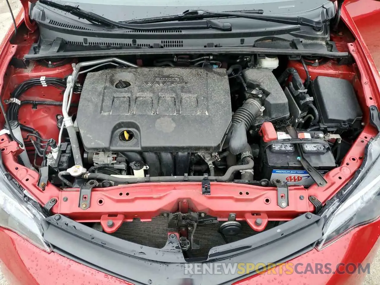 11 fotografías del automóvil dañado 2T1BURHE3KC151571 TOYOTA COROLLA 2019