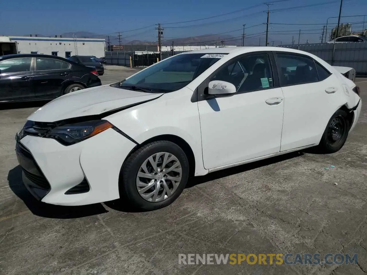 1 fotografías del automóvil dañado 2T1BURHE3KC153689 TOYOTA COROLLA 2019