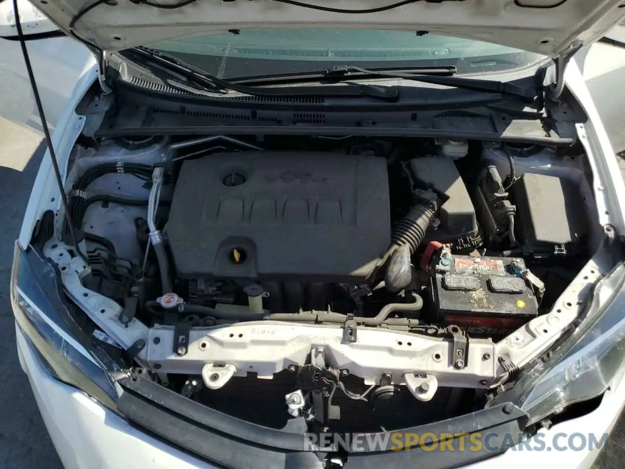 11 fotografías del automóvil dañado 2T1BURHE3KC153689 TOYOTA COROLLA 2019