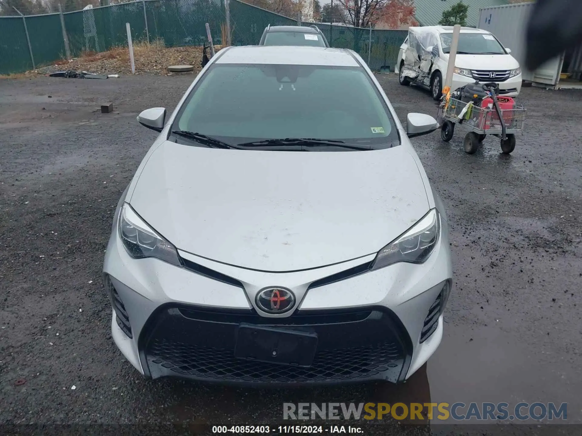 13 fotografías del automóvil dañado 2T1BURHE3KC155037 TOYOTA COROLLA 2019