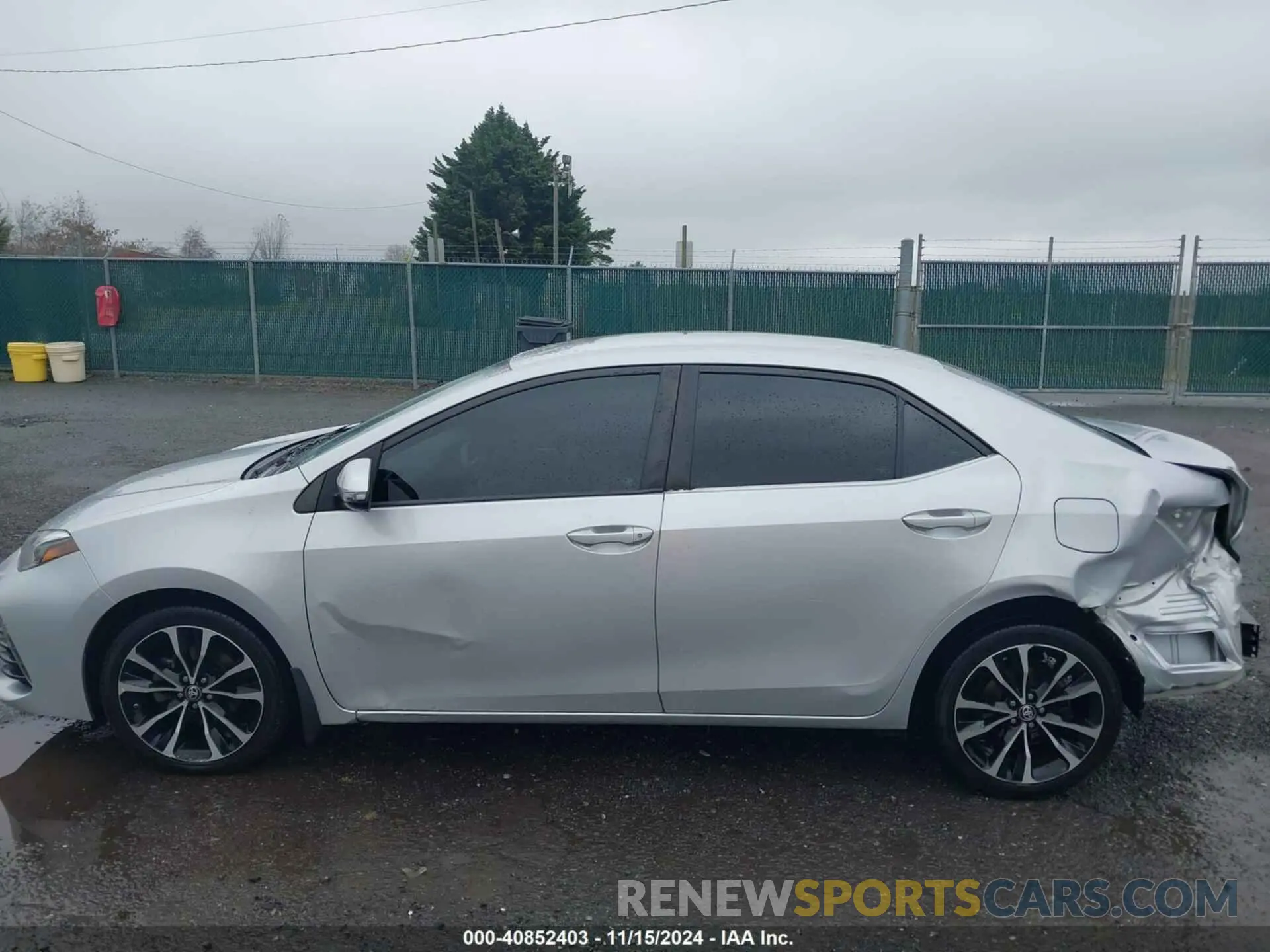 15 fotografías del automóvil dañado 2T1BURHE3KC155037 TOYOTA COROLLA 2019