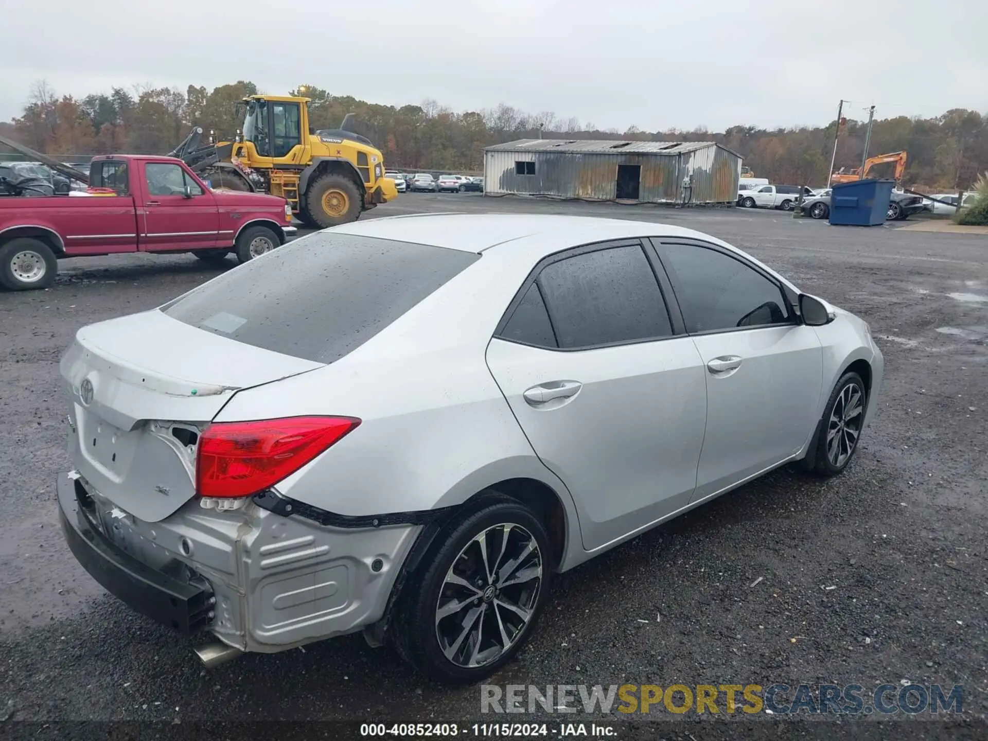 4 fotografías del automóvil dañado 2T1BURHE3KC155037 TOYOTA COROLLA 2019