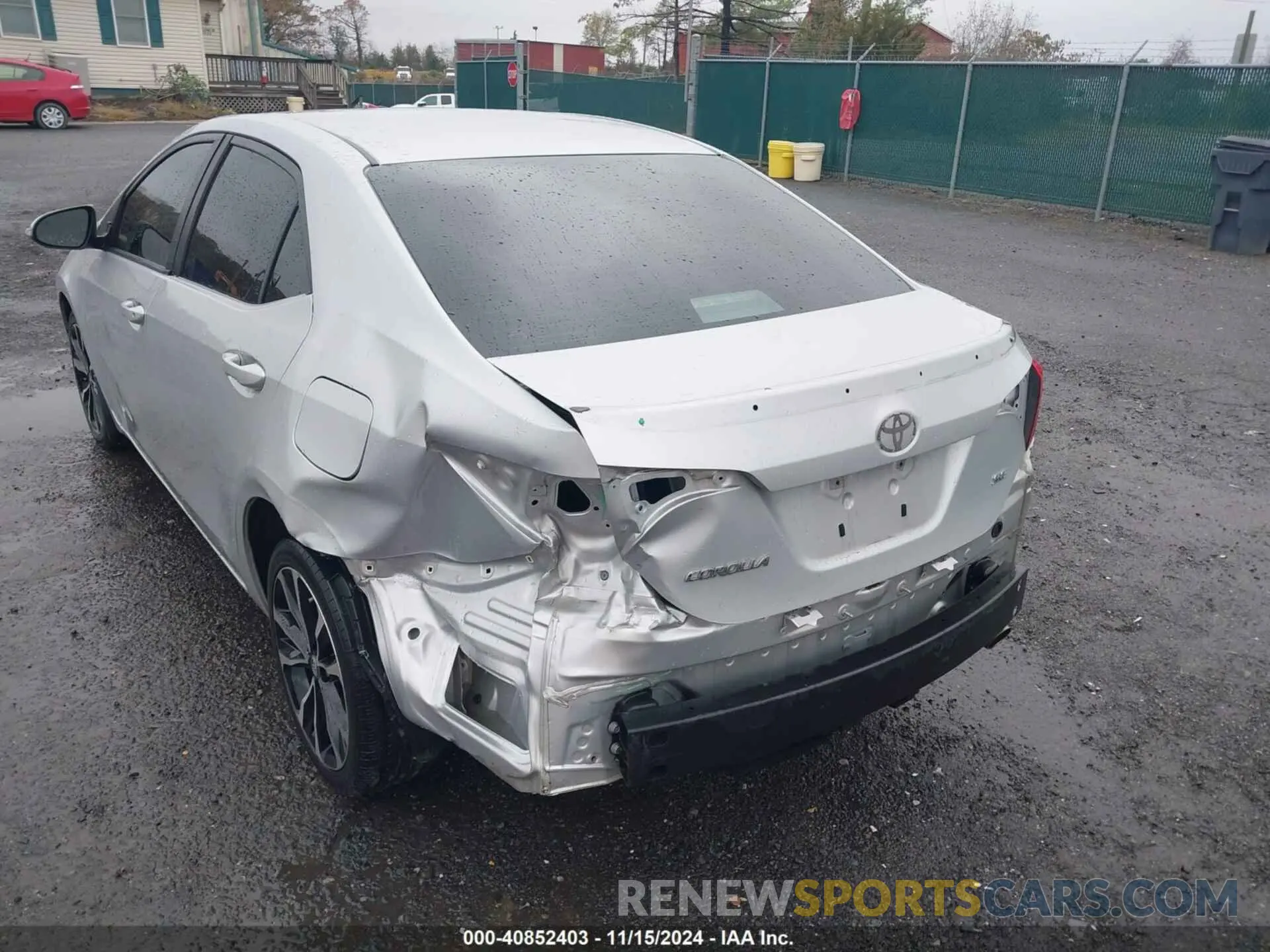 6 fotografías del automóvil dañado 2T1BURHE3KC155037 TOYOTA COROLLA 2019