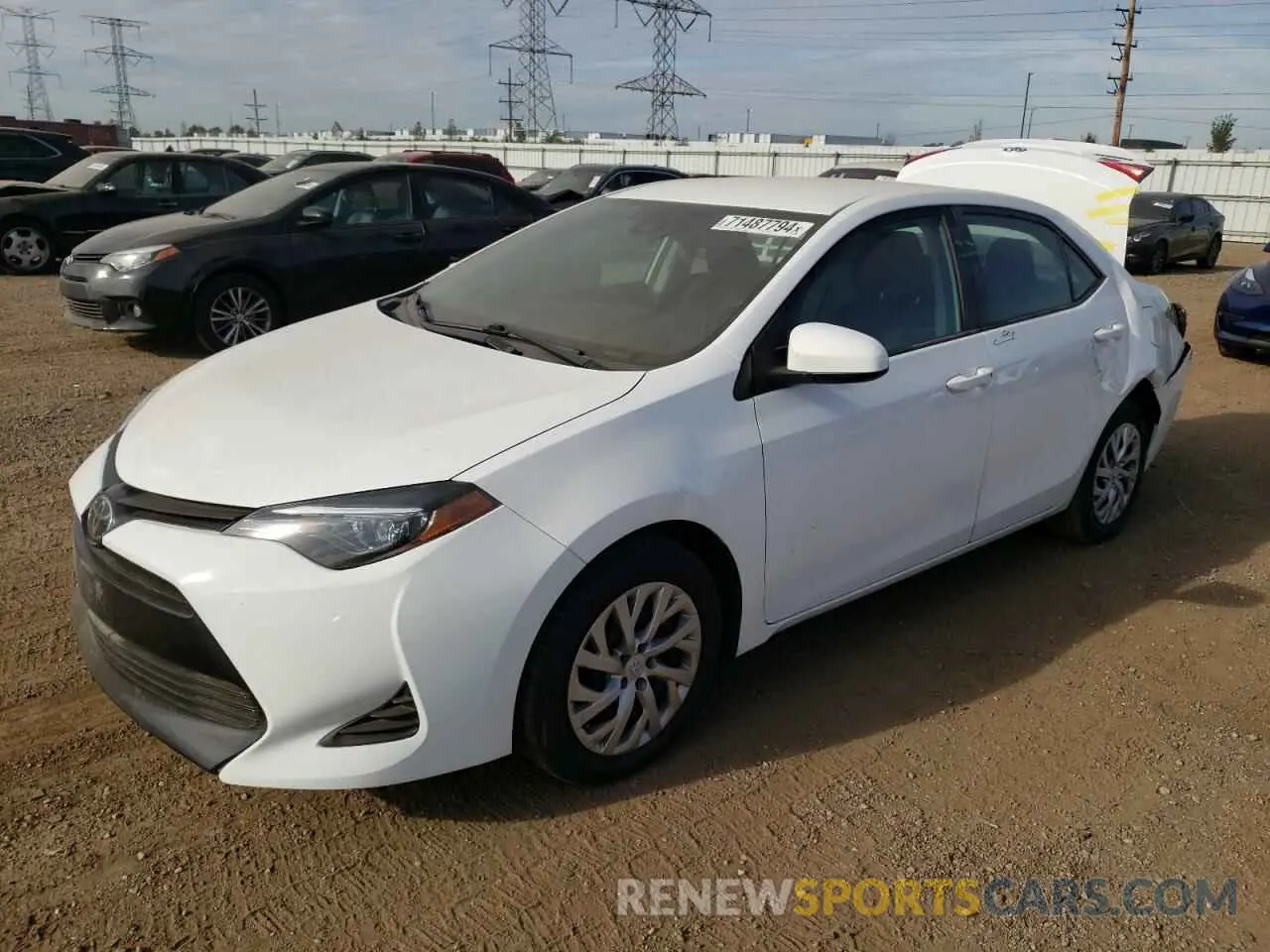 1 fotografías del automóvil dañado 2T1BURHE3KC166989 TOYOTA COROLLA 2019