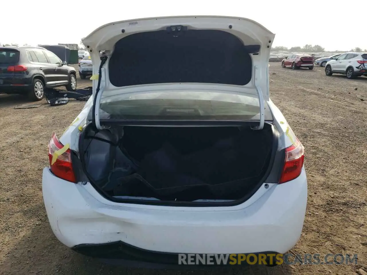 6 fotografías del automóvil dañado 2T1BURHE3KC166989 TOYOTA COROLLA 2019