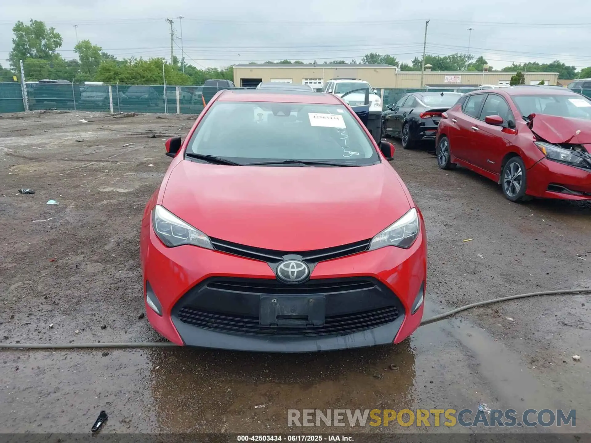 12 fotografías del automóvil dañado 2T1BURHE3KC170315 TOYOTA COROLLA 2019