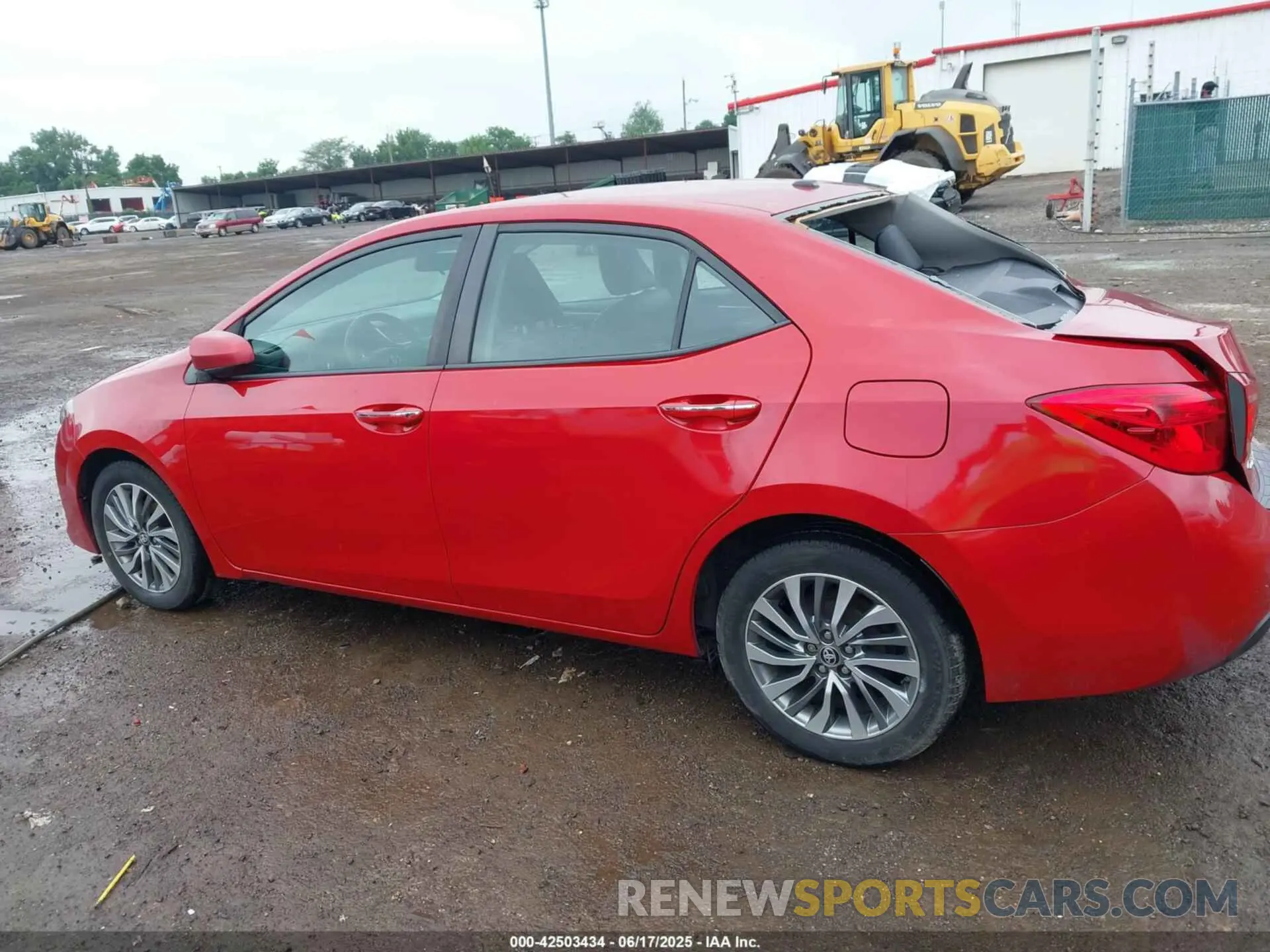 14 fotografías del automóvil dañado 2T1BURHE3KC170315 TOYOTA COROLLA 2019