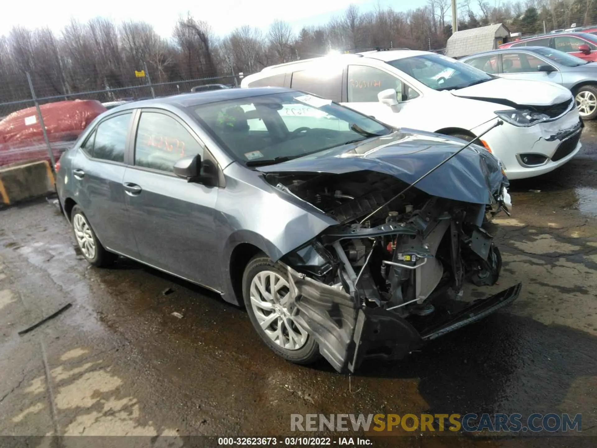 1 fotografías del automóvil dañado 2T1BURHE3KC172565 TOYOTA COROLLA 2019