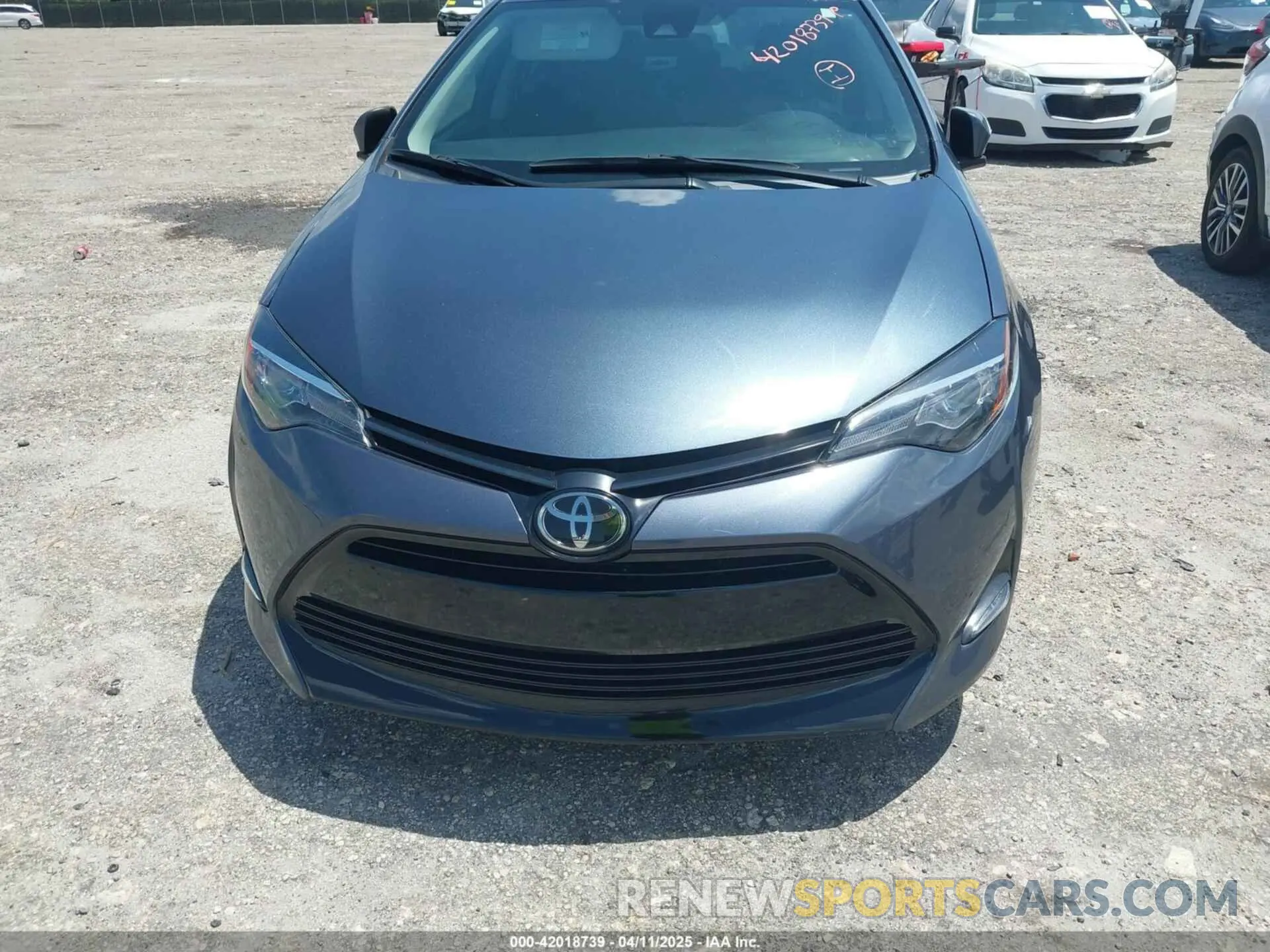 17 fotografías del automóvil dañado 2T1BURHE3KC176048 TOYOTA COROLLA 2019
