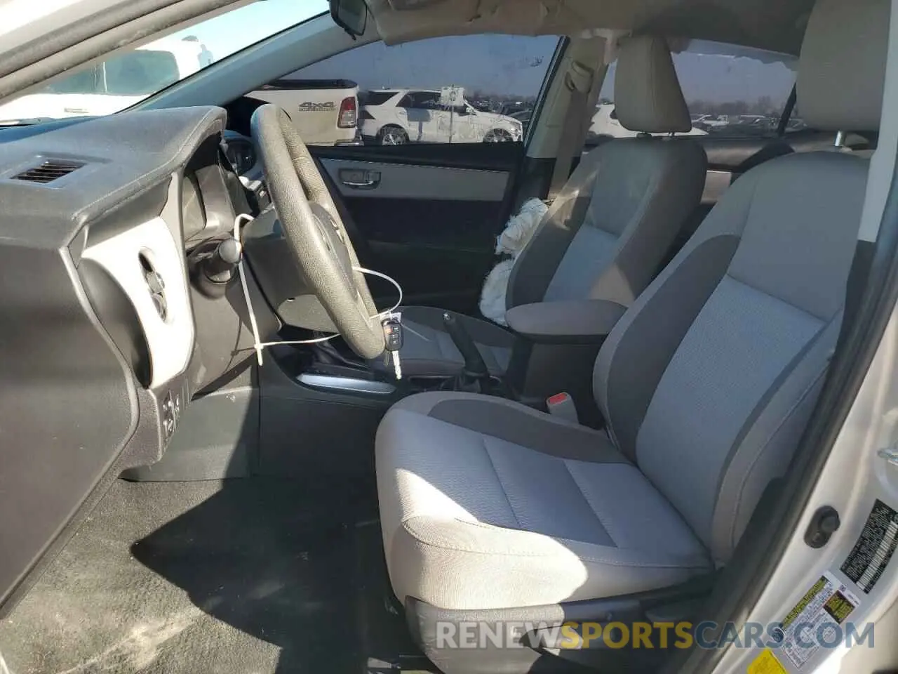 7 fotografías del automóvil dañado 2T1BURHE3KC176311 TOYOTA COROLLA 2019