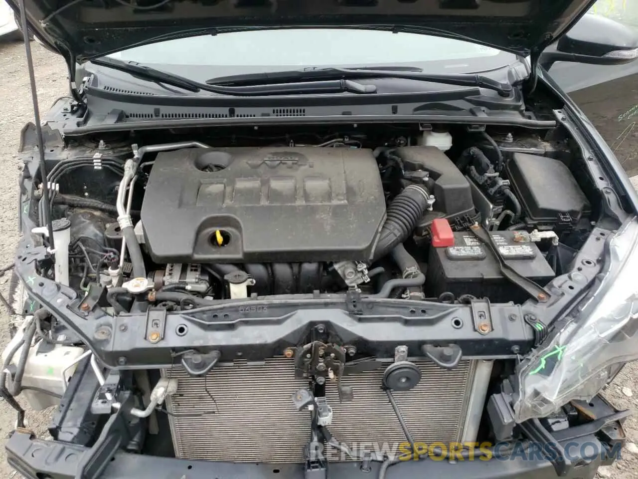 7 fotografías del automóvil dañado 2T1BURHE3KC178320 TOYOTA COROLLA 2019