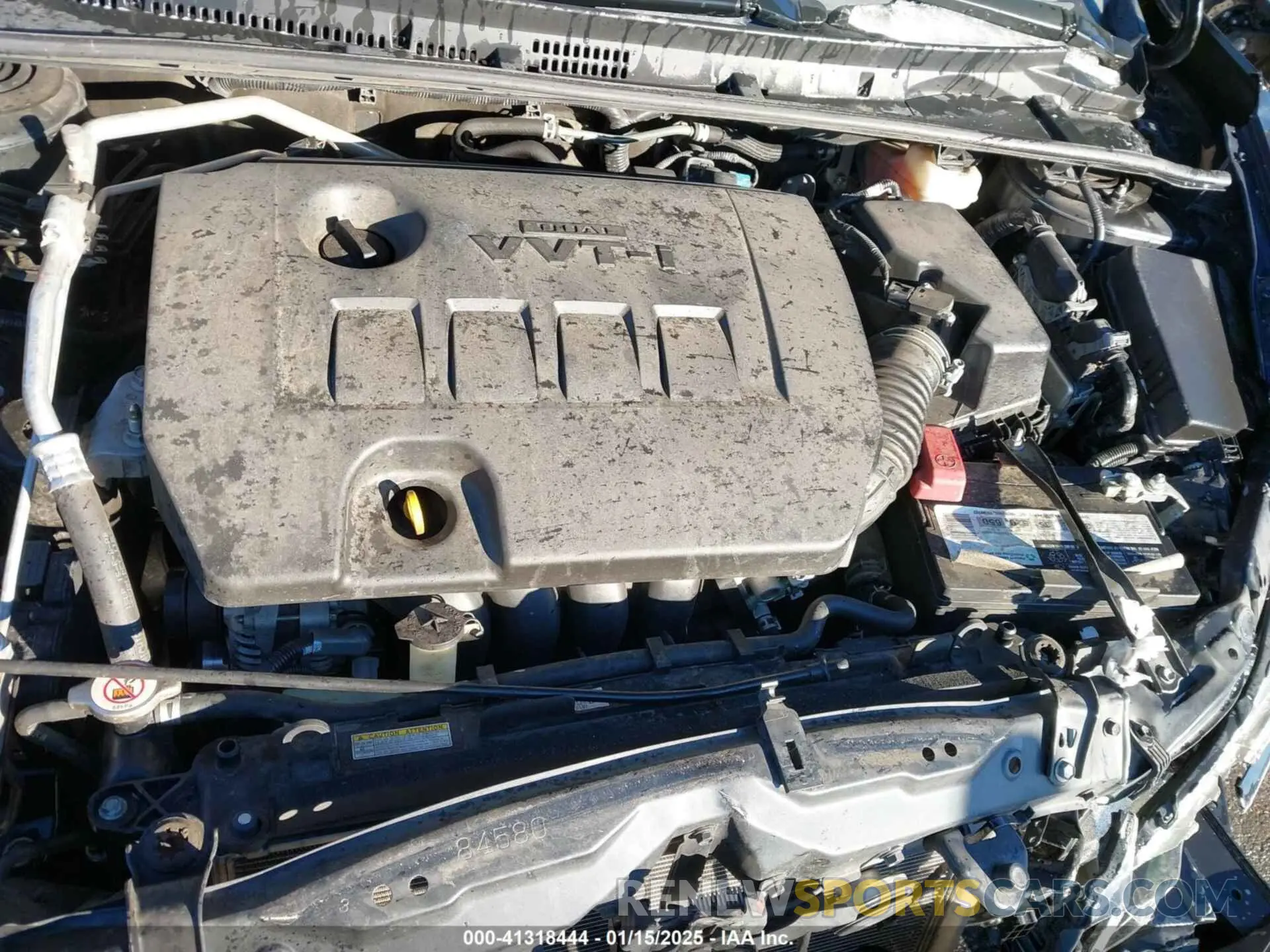 10 fotografías del automóvil dañado 2T1BURHE3KC206388 TOYOTA COROLLA 2019