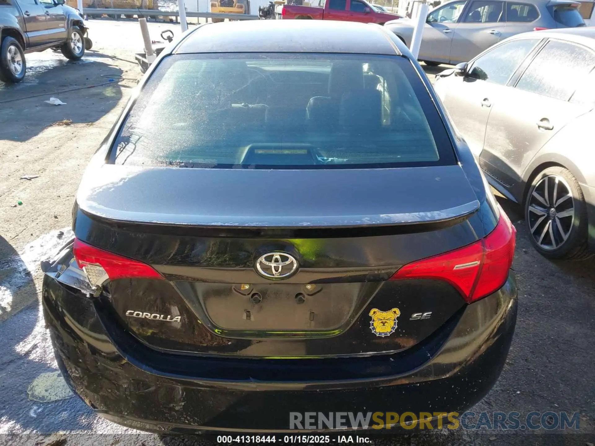 16 fotografías del automóvil dañado 2T1BURHE3KC206388 TOYOTA COROLLA 2019