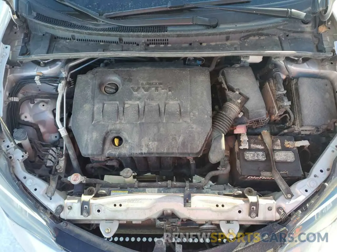 11 fotografías del automóvil dañado 2T1BURHE3KC209825 TOYOTA COROLLA 2019