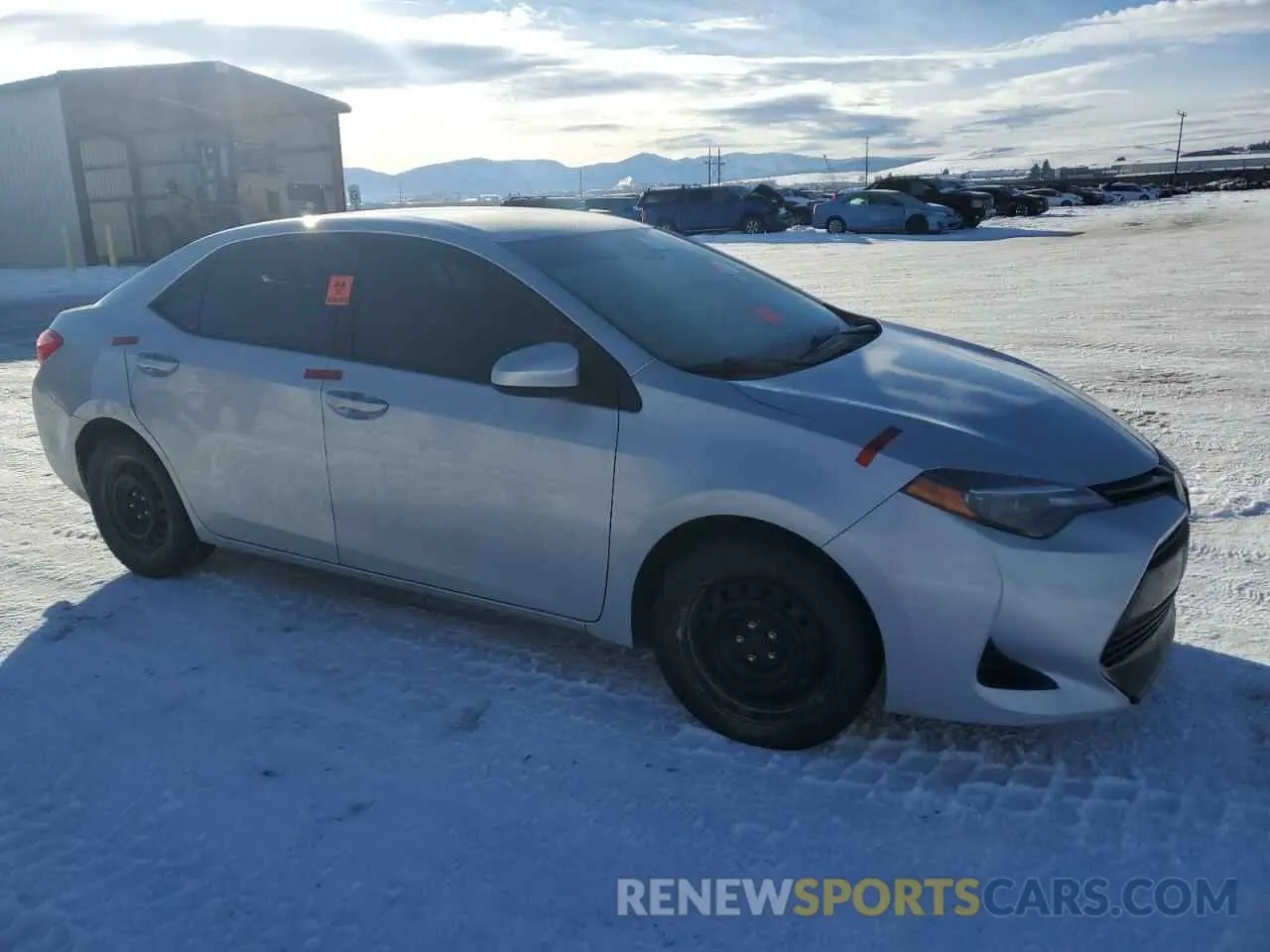 4 fotografías del automóvil dañado 2T1BURHE3KC209825 TOYOTA COROLLA 2019