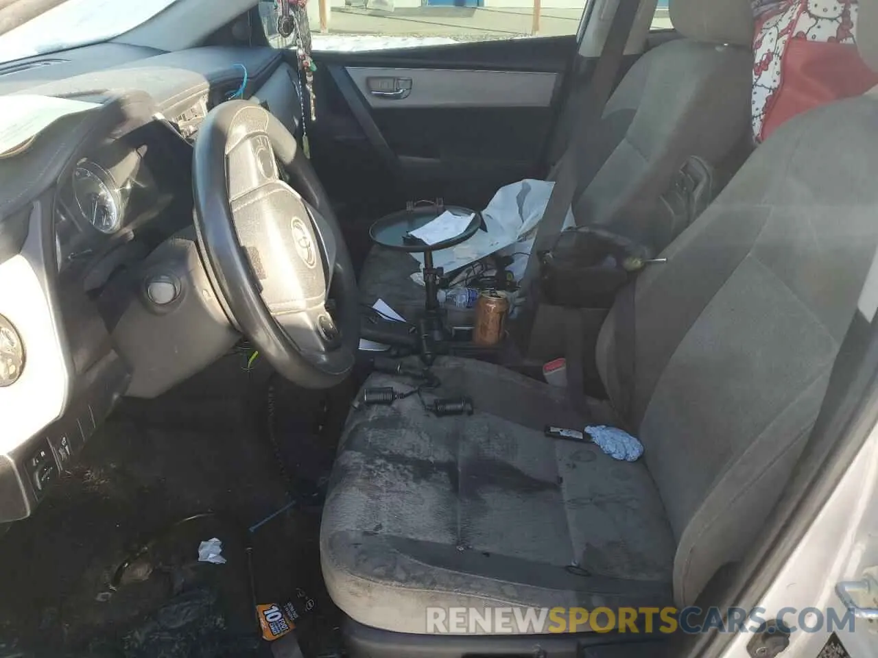 7 fotografías del automóvil dañado 2T1BURHE3KC209825 TOYOTA COROLLA 2019