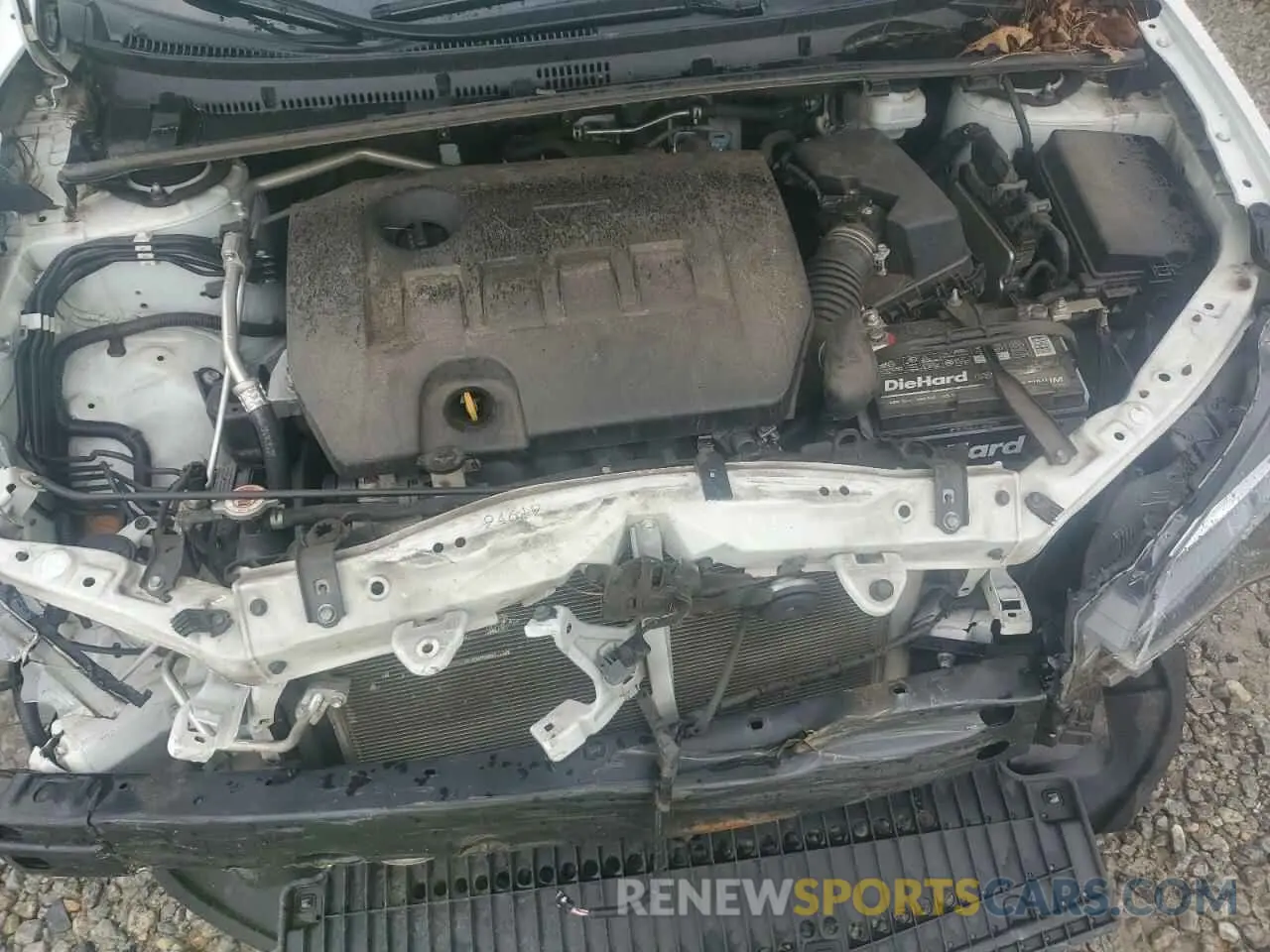 11 fotografías del automóvil dañado 2T1BURHE3KC216404 TOYOTA COROLLA 2019