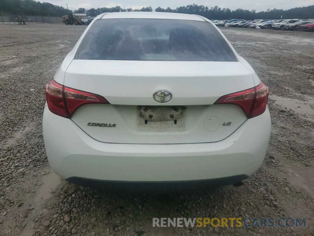 6 fotografías del automóvil dañado 2T1BURHE3KC216404 TOYOTA COROLLA 2019