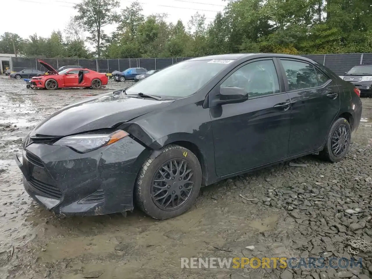1 fotografías del automóvil dañado 2T1BURHE3KC219643 TOYOTA COROLLA 2019