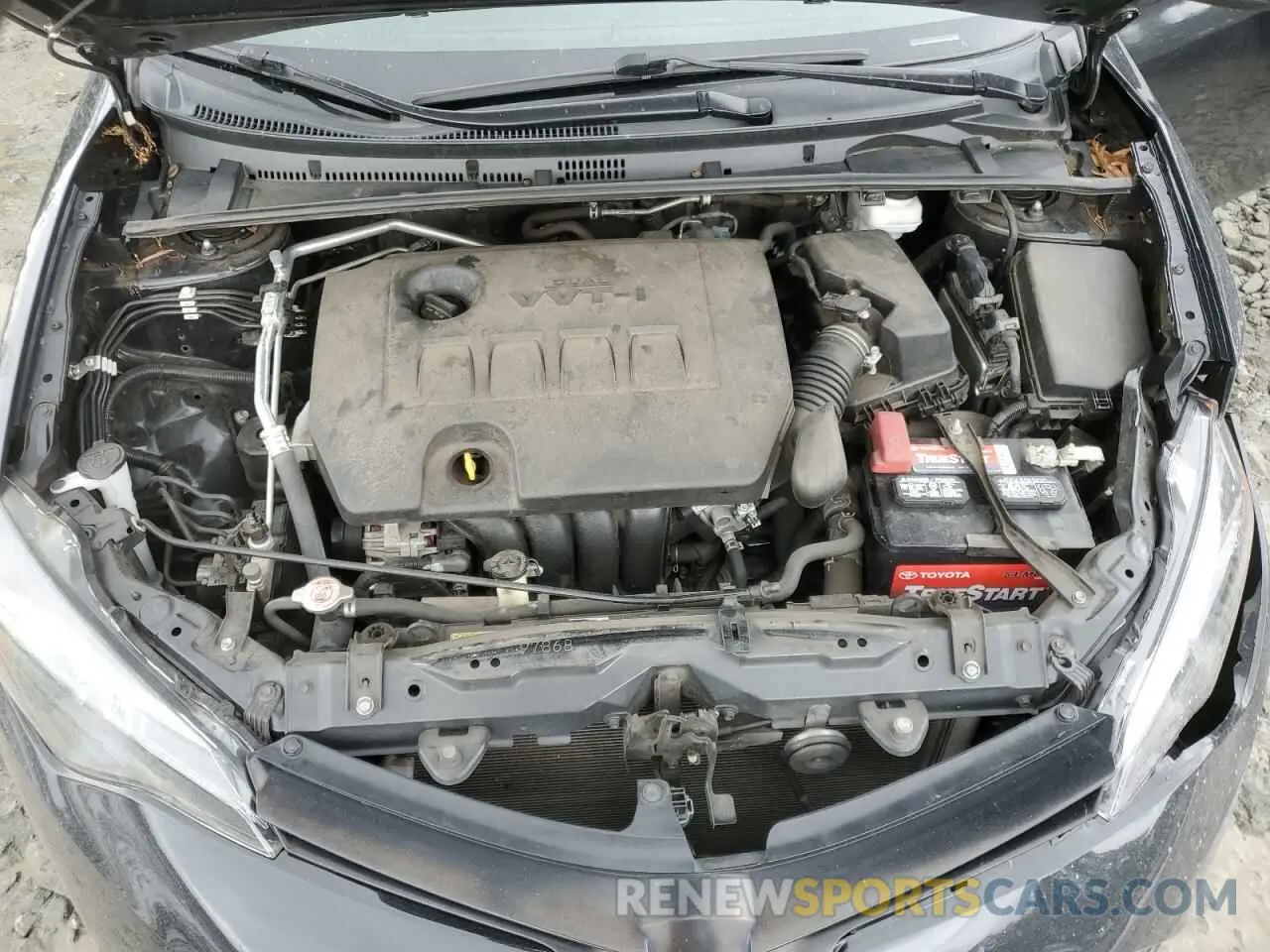 11 fotografías del automóvil dañado 2T1BURHE3KC219643 TOYOTA COROLLA 2019
