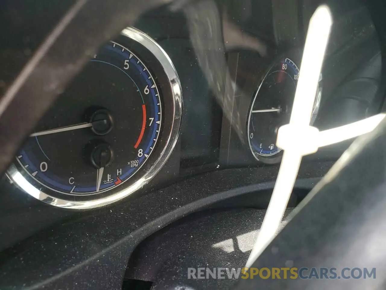9 fotografías del automóvil dañado 2T1BURHE3KC221179 TOYOTA COROLLA 2019