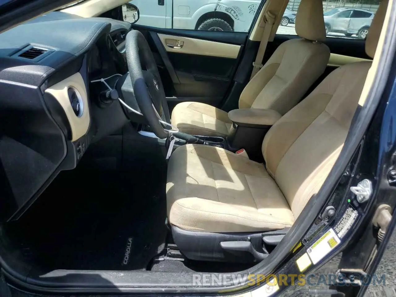 7 fotografías del automóvil dañado 2T1BURHE3KC225605 TOYOTA COROLLA 2019