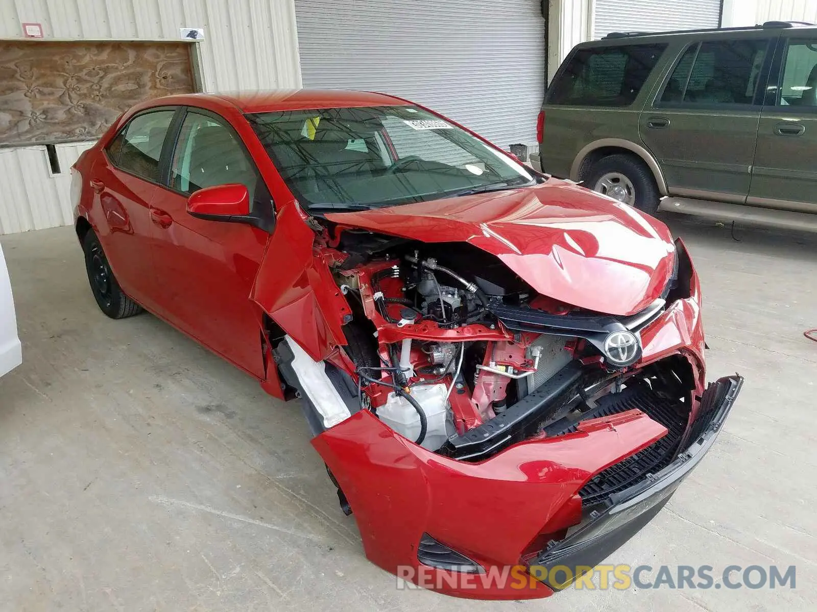 1 fotografías del automóvil dañado 2T1BURHE3KC236264 TOYOTA COROLLA 2019