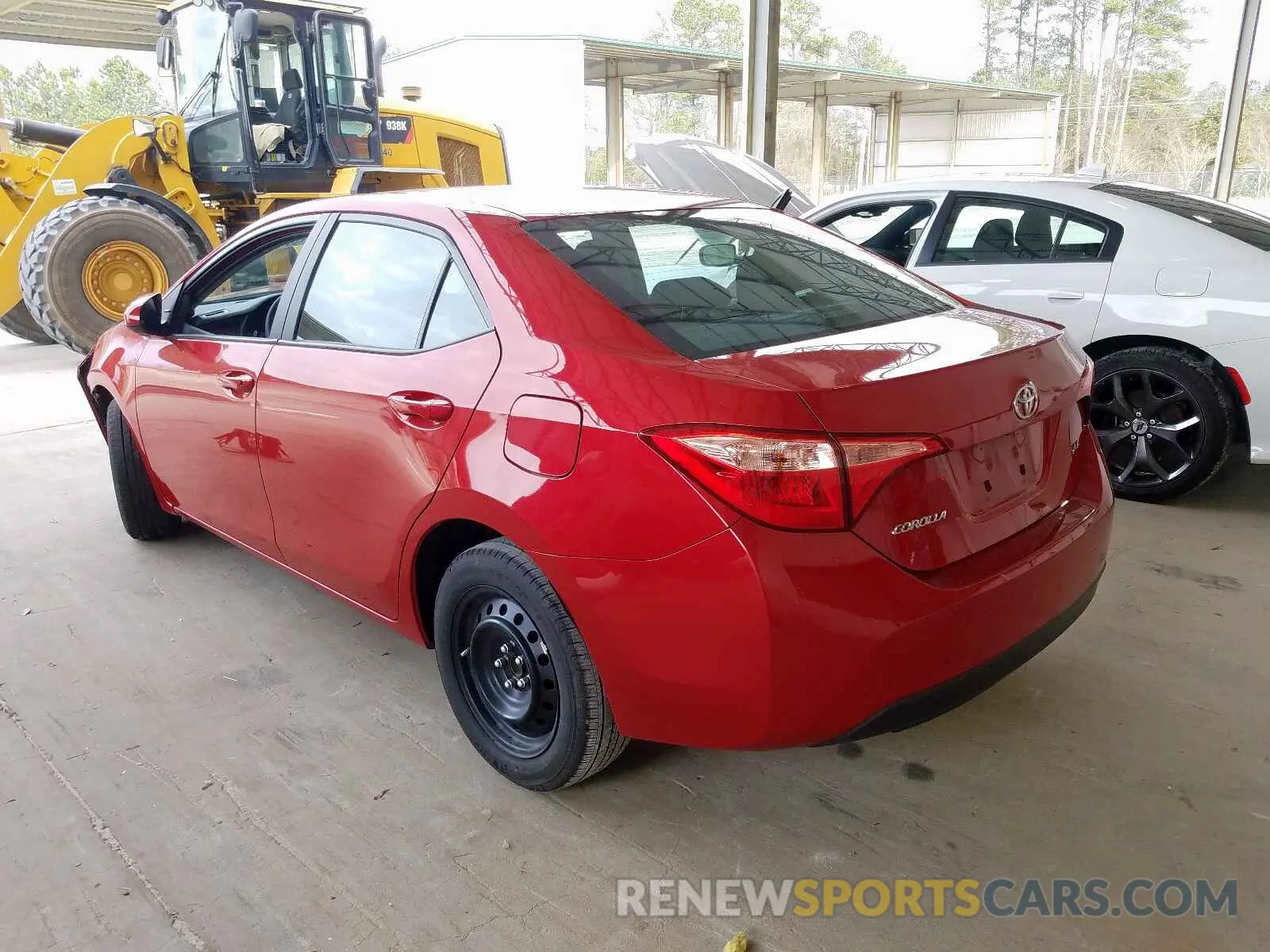 3 fotografías del automóvil dañado 2T1BURHE3KC236264 TOYOTA COROLLA 2019