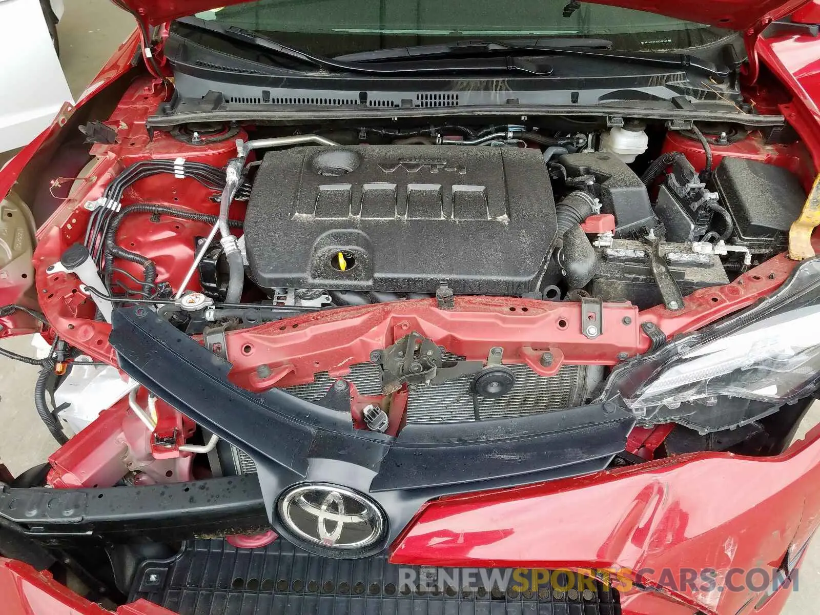 7 fotografías del automóvil dañado 2T1BURHE3KC236264 TOYOTA COROLLA 2019