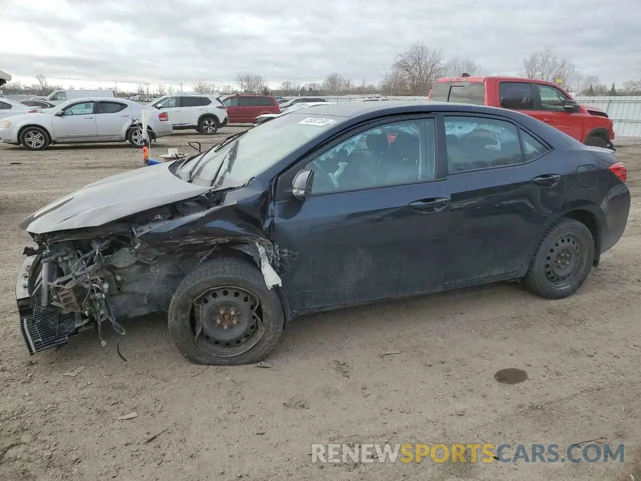 1 fotografías del automóvil dañado 2T1BURHE3KC240380 TOYOTA COROLLA 2019