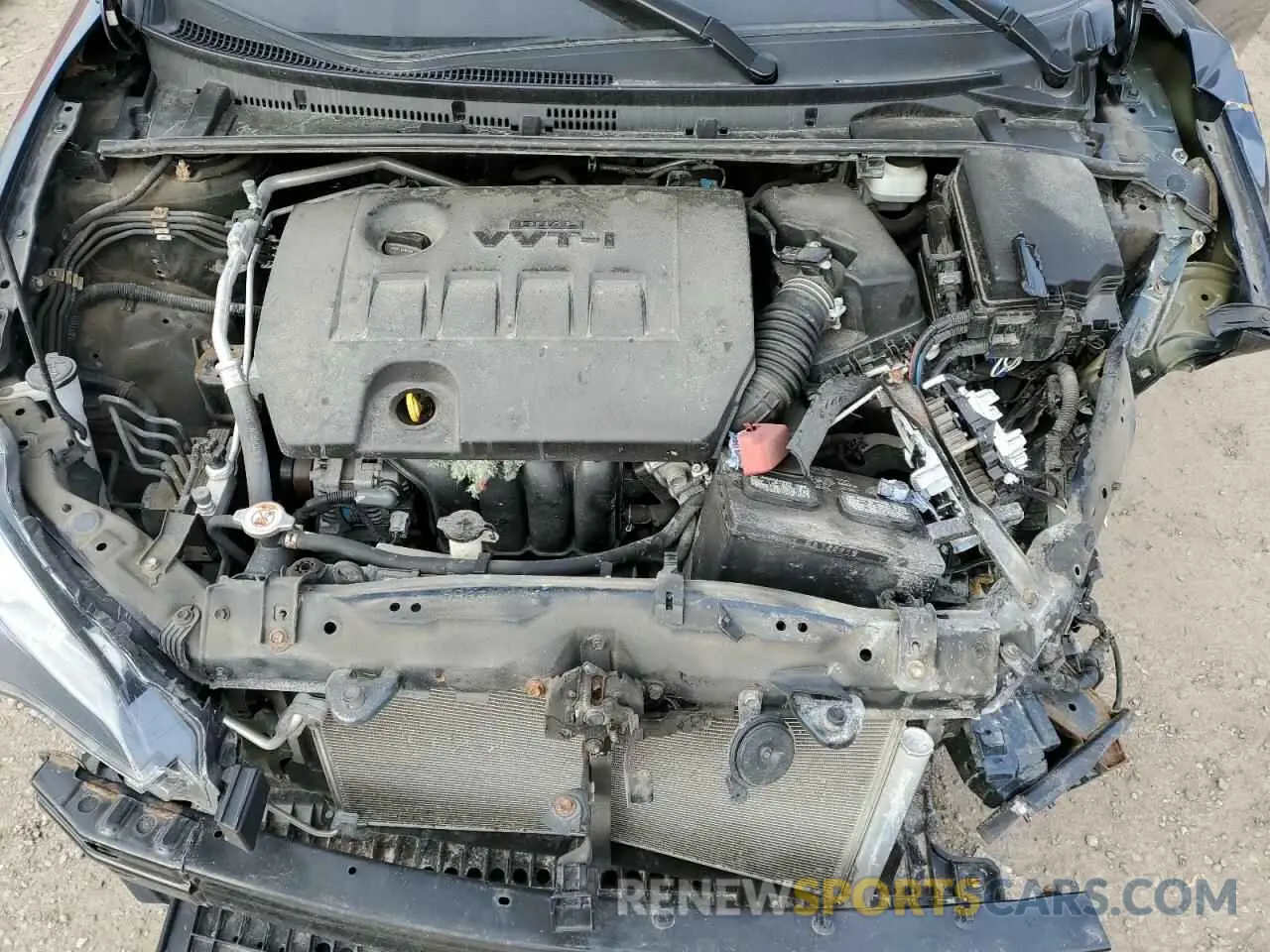 11 fotografías del automóvil dañado 2T1BURHE3KC240380 TOYOTA COROLLA 2019