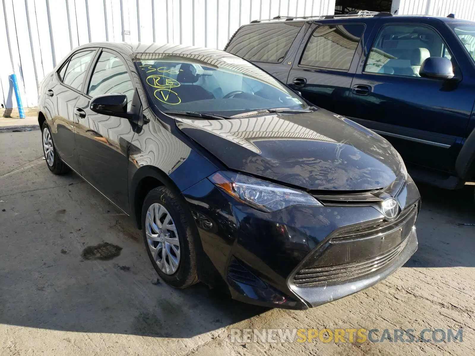 1 fotografías del automóvil dañado 2T1BURHE3KC240802 TOYOTA COROLLA 2019