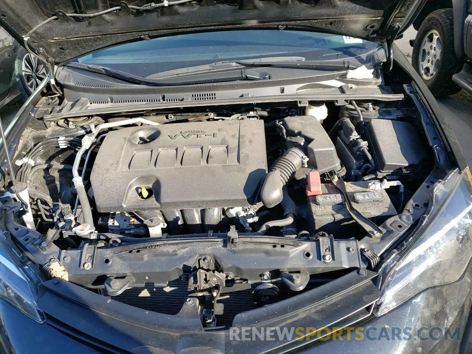 7 fotografías del automóvil dañado 2T1BURHE3KC240802 TOYOTA COROLLA 2019